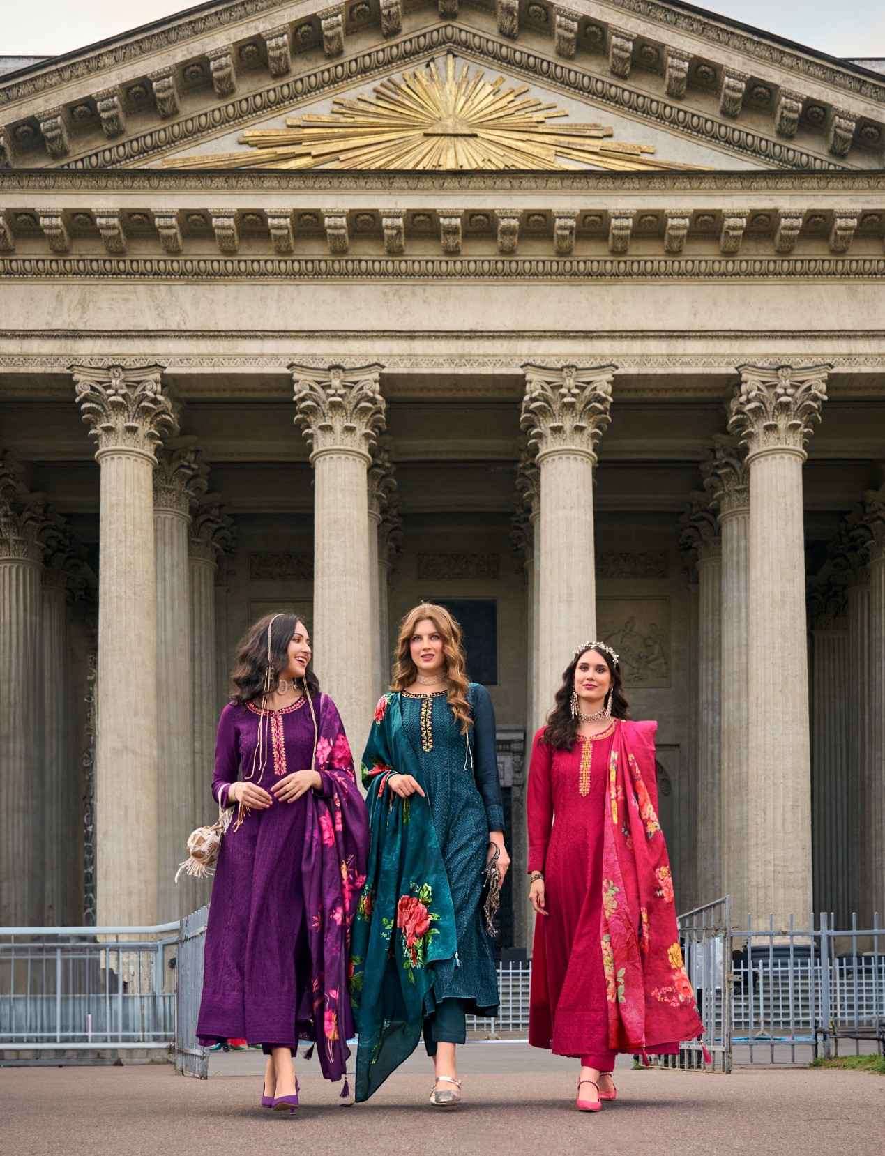 Lily And Lali Alamzeb Anarkali Pattern Premium Design Readymade Suit