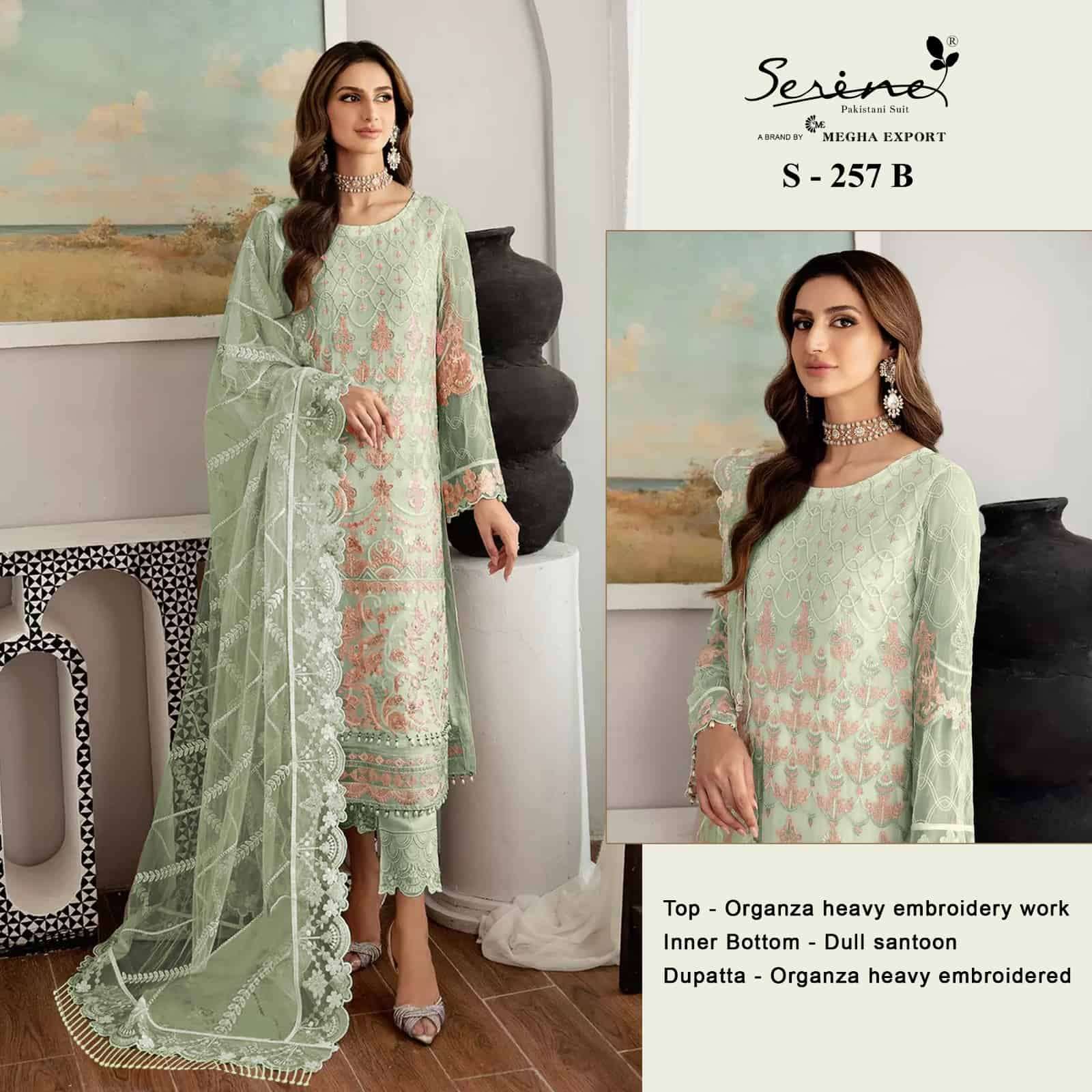 Serine S-257B Heavy Embroidered Suit