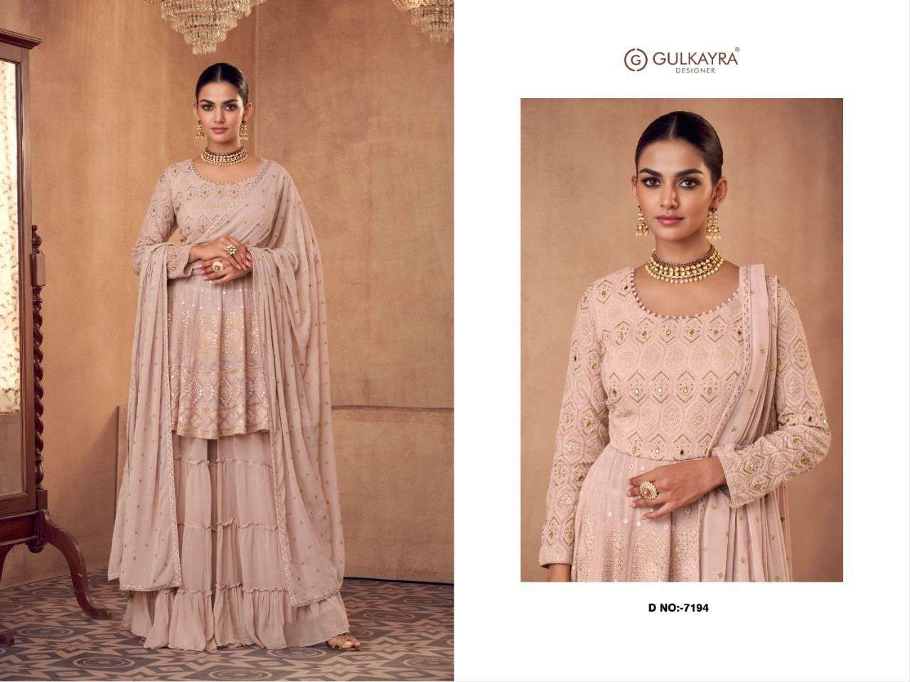 Gulkayra Izhaar Designer Gharara Suit