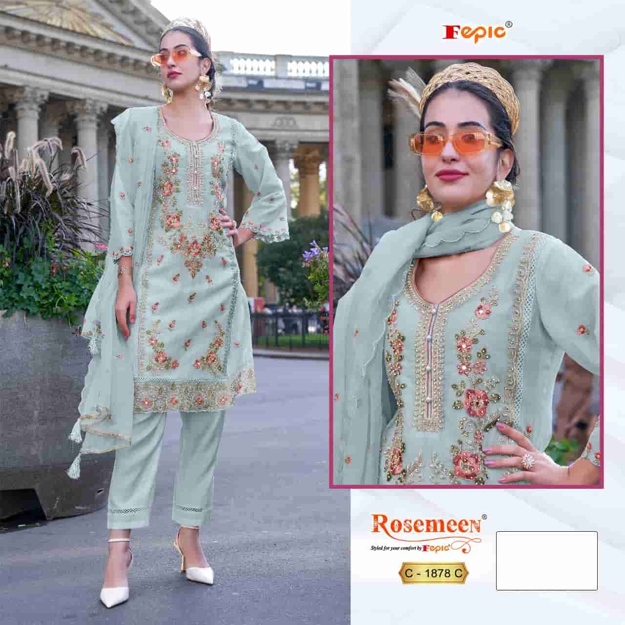 Fepic C 1878 C Exclusive Festive Wear Style Designer Salwar Kameez Collection