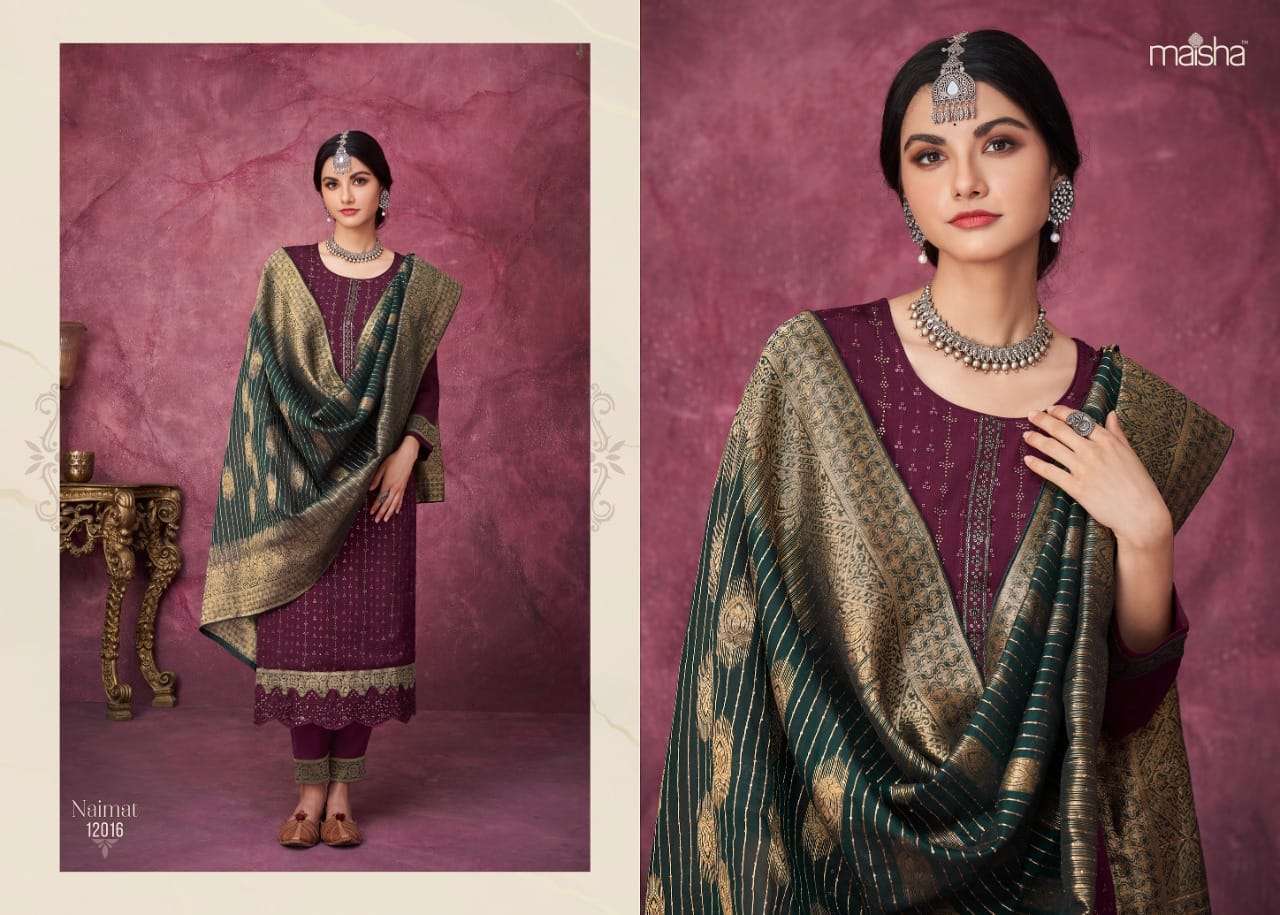 Maisha Naimat Chinnon Party Wear Suit