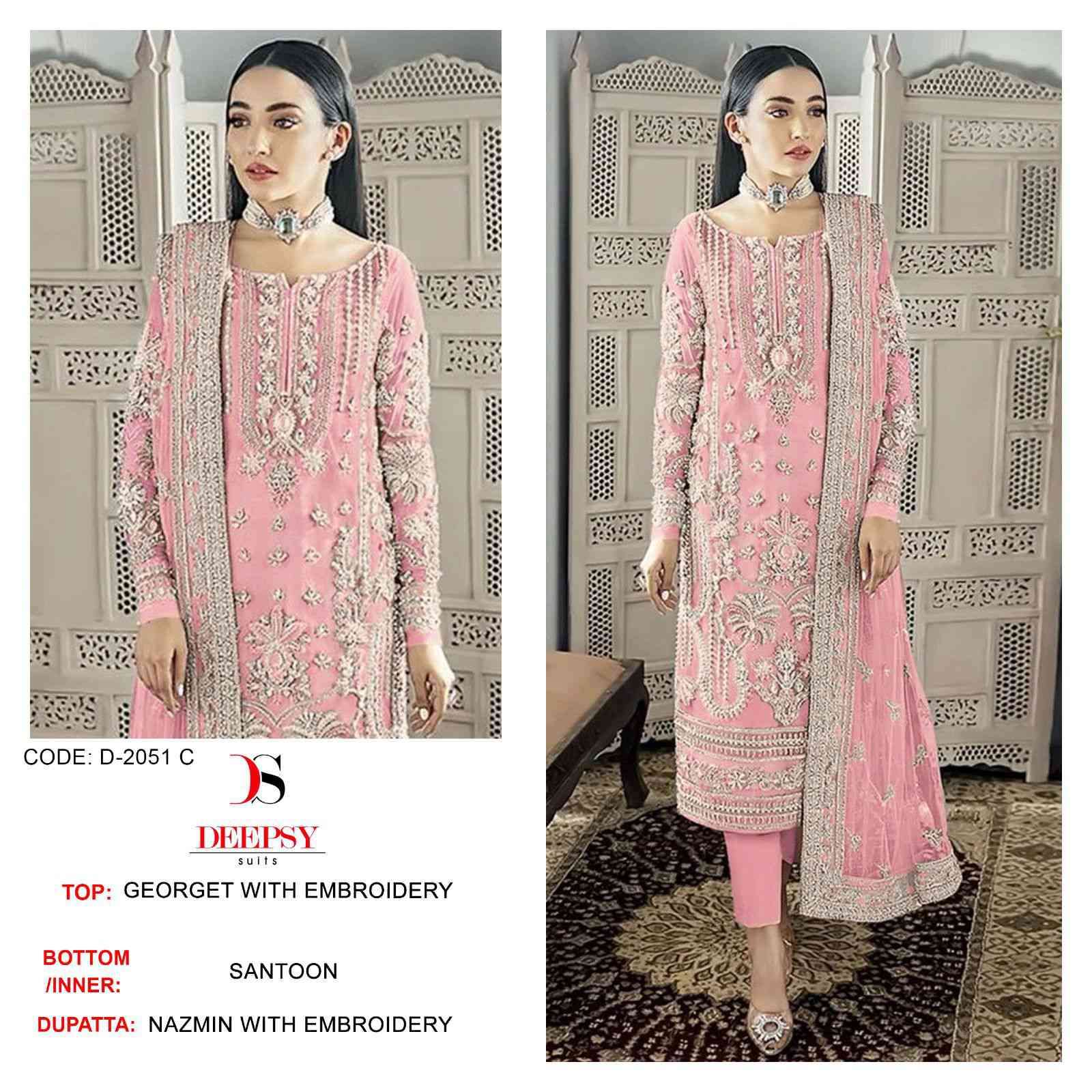Deepsy D 2051 Colors Heavy Designer Pakistani Dress Latest Collection