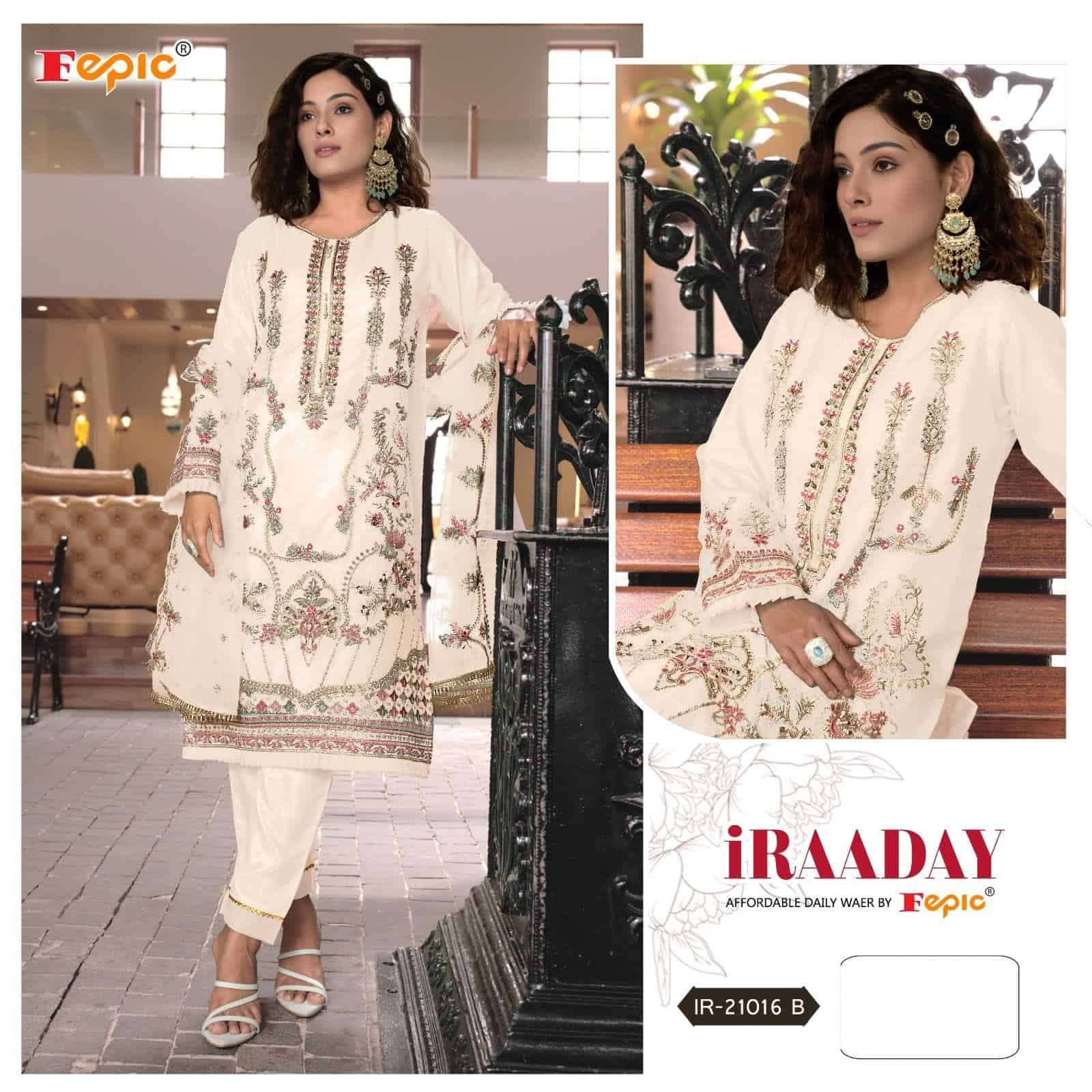 Fepic IR 21016 B Exclusive Latest Designer Pakistani Dress Ensemble