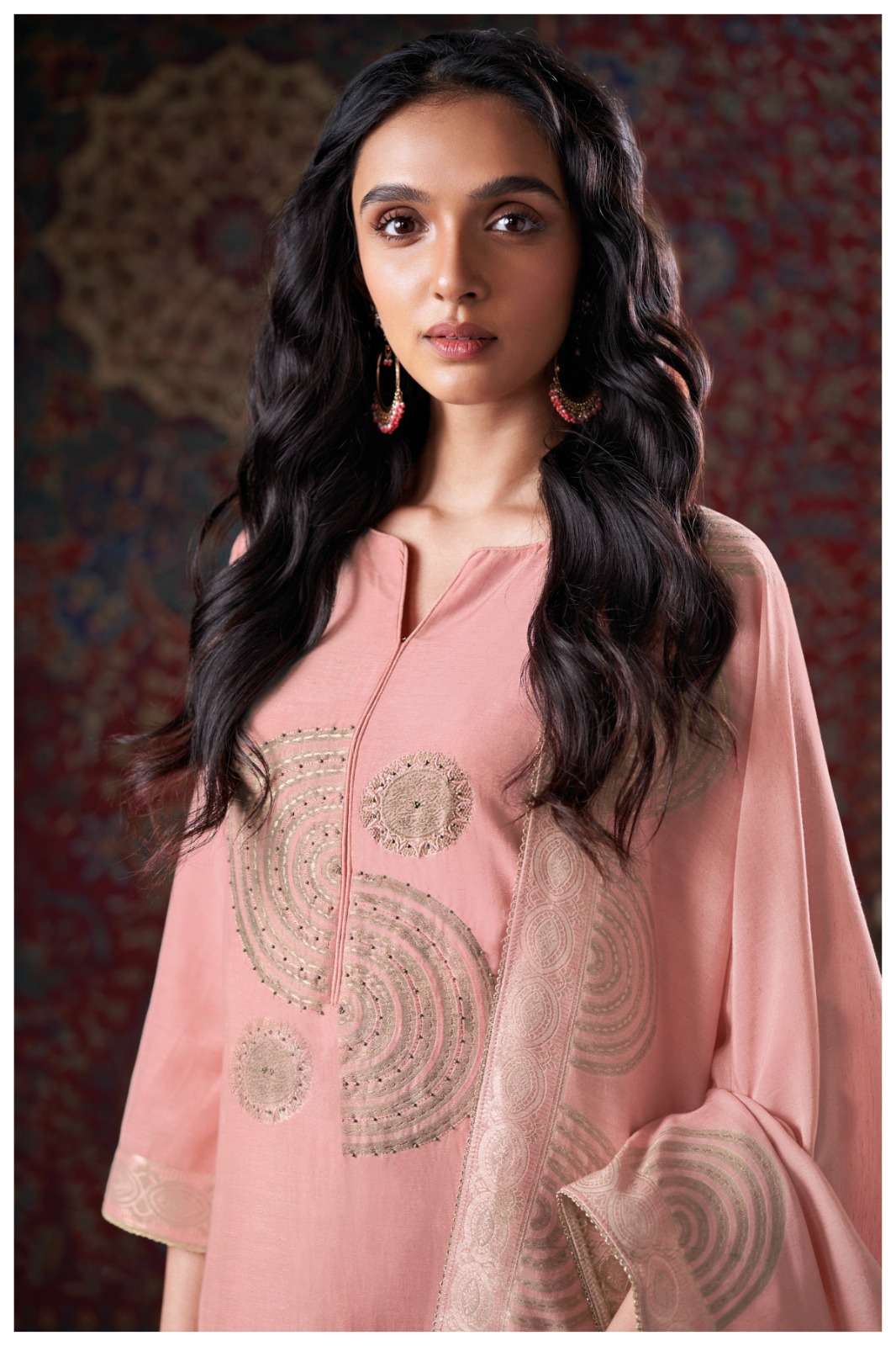 Ganga Fashion Irma 3387 Bemberg Silk Suit