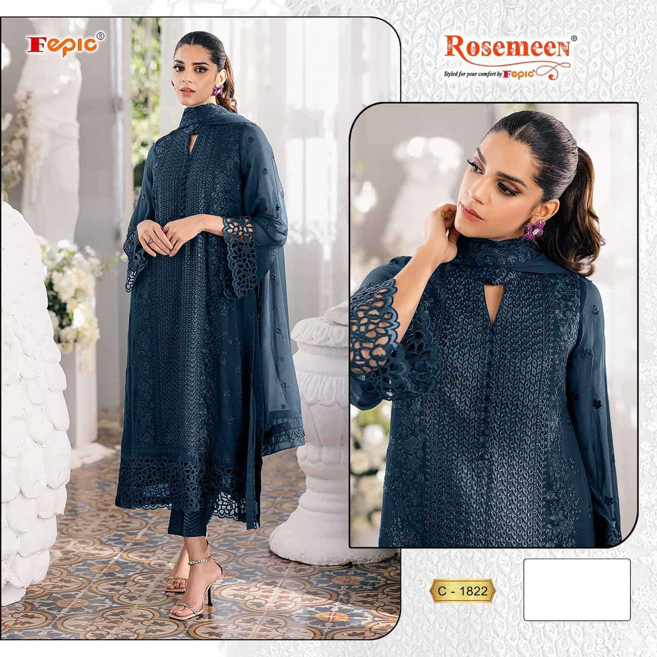 Fepic Rosemeen Georgette Pakistani Salwar Suit