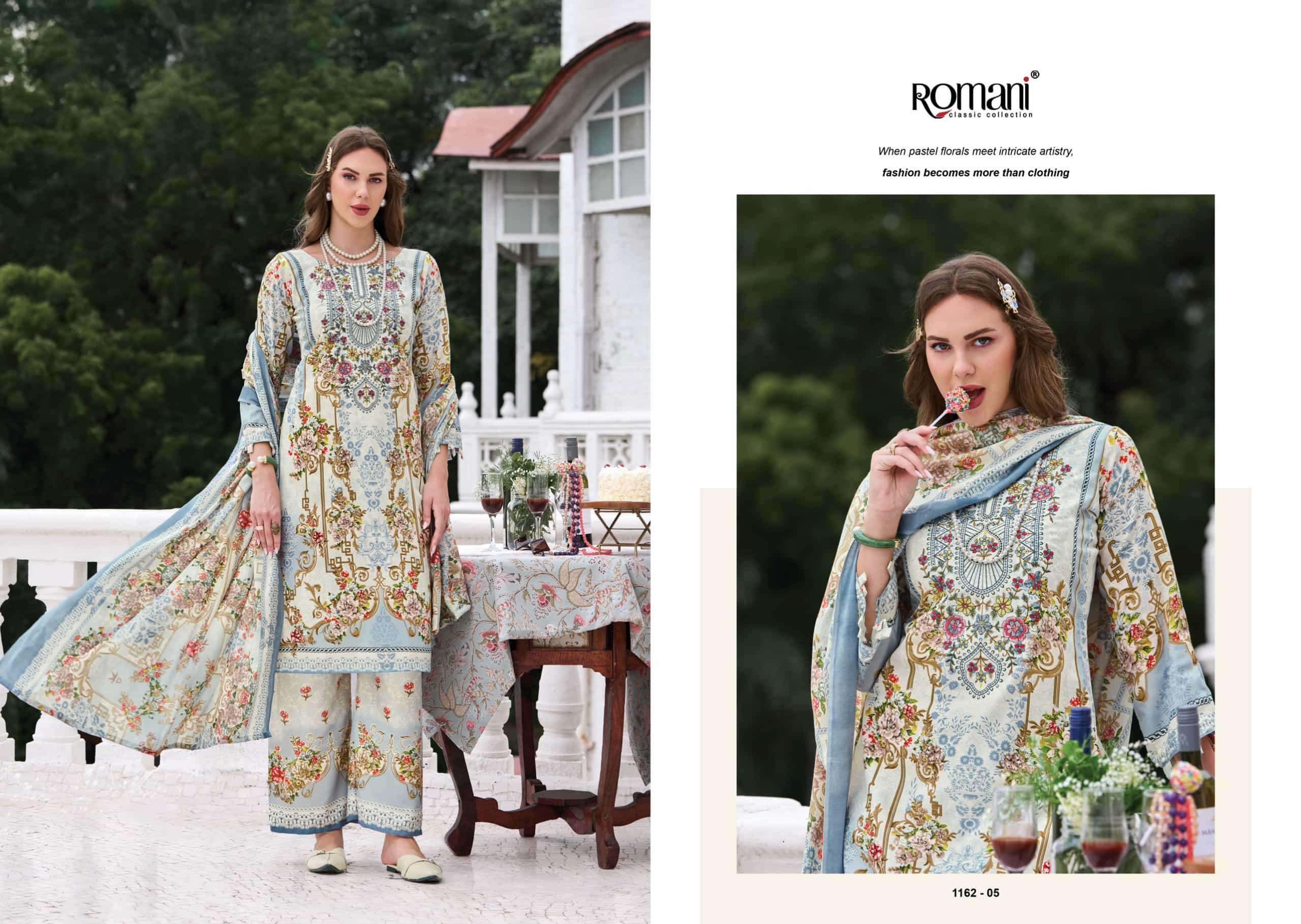 Romani Mahira Vol 11 Cotton Dress Material