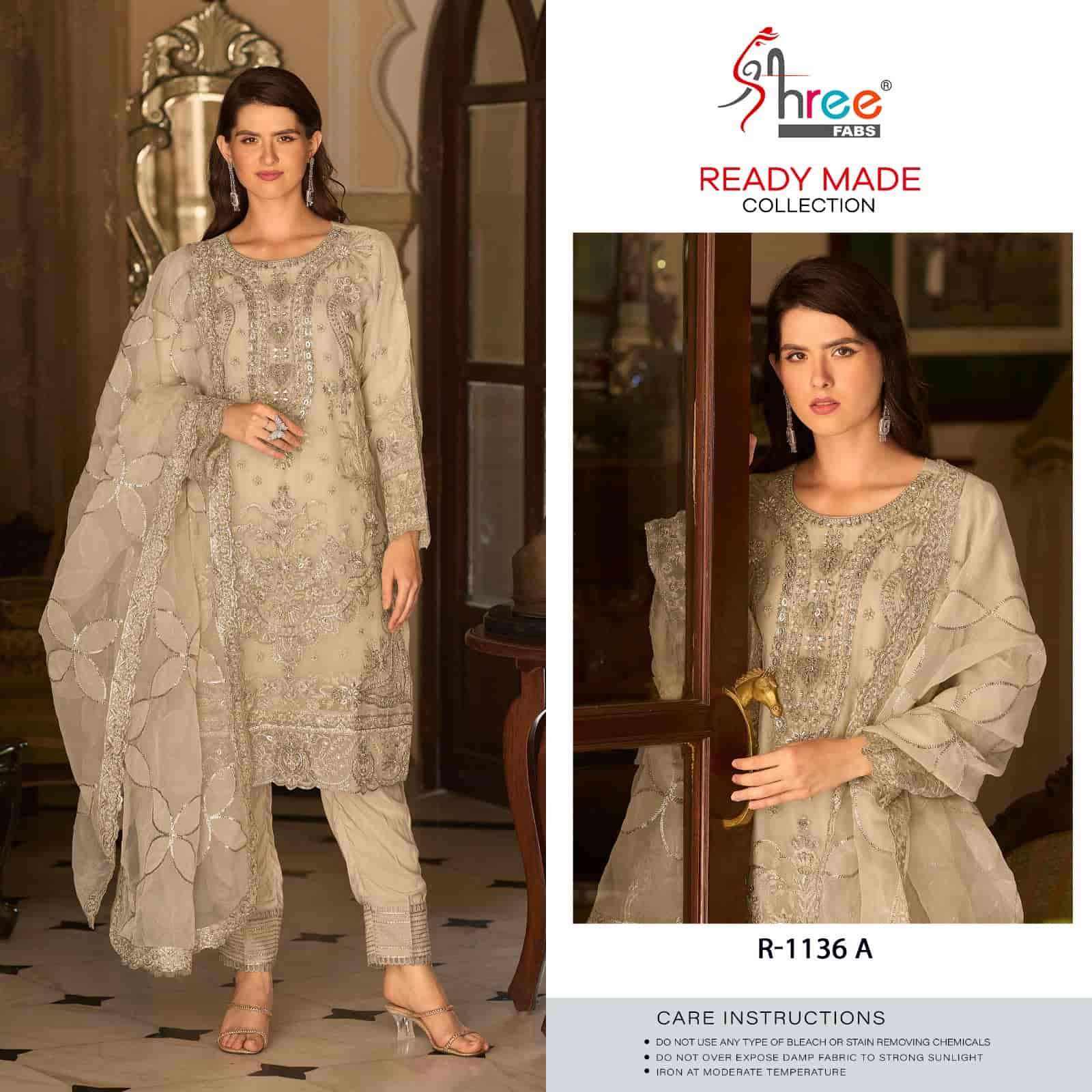 Shree Fabs R 1136 Colors Pakistani Festive Wear Style Readymade Collection