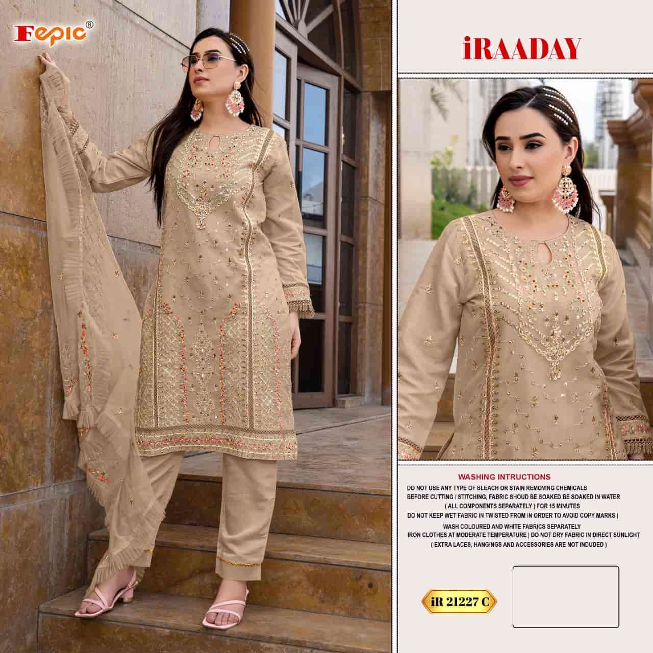 Fepic IR 21227 C Fancy Designer Embroidered Pakistani Dress