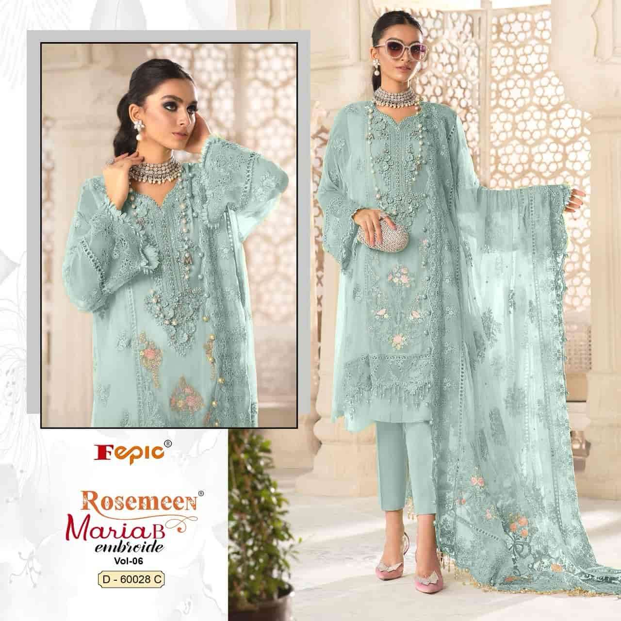 Fepic D 60028 C Exclusive Heavy Designer Stylish Pakistani Suit Collection