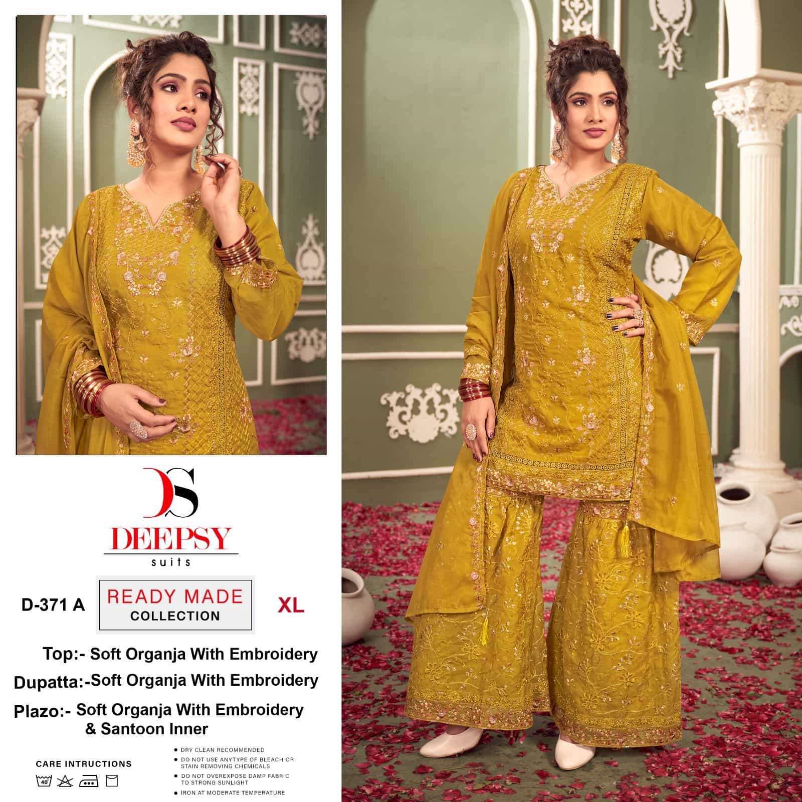 Deepsy Designer Organza Pakistani Salwar Suit