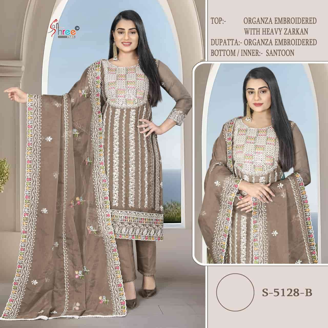 Shree Fabs S 5128 B Festive Wear Style Designer Embroidered Dress Ensemble