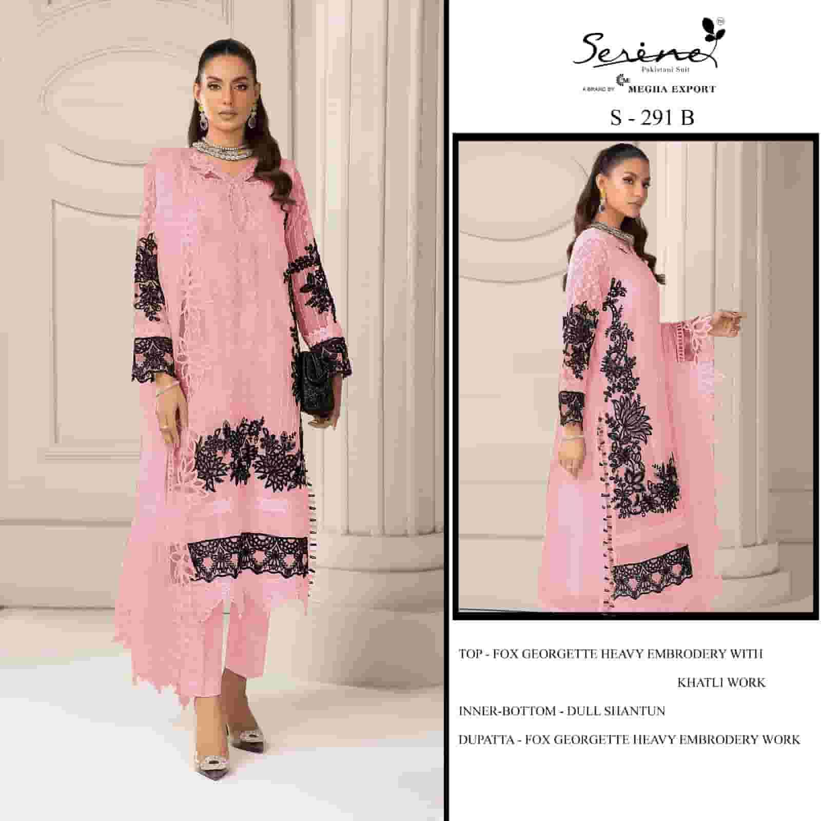 Serine S-291 B Georgette Pakistani Suit