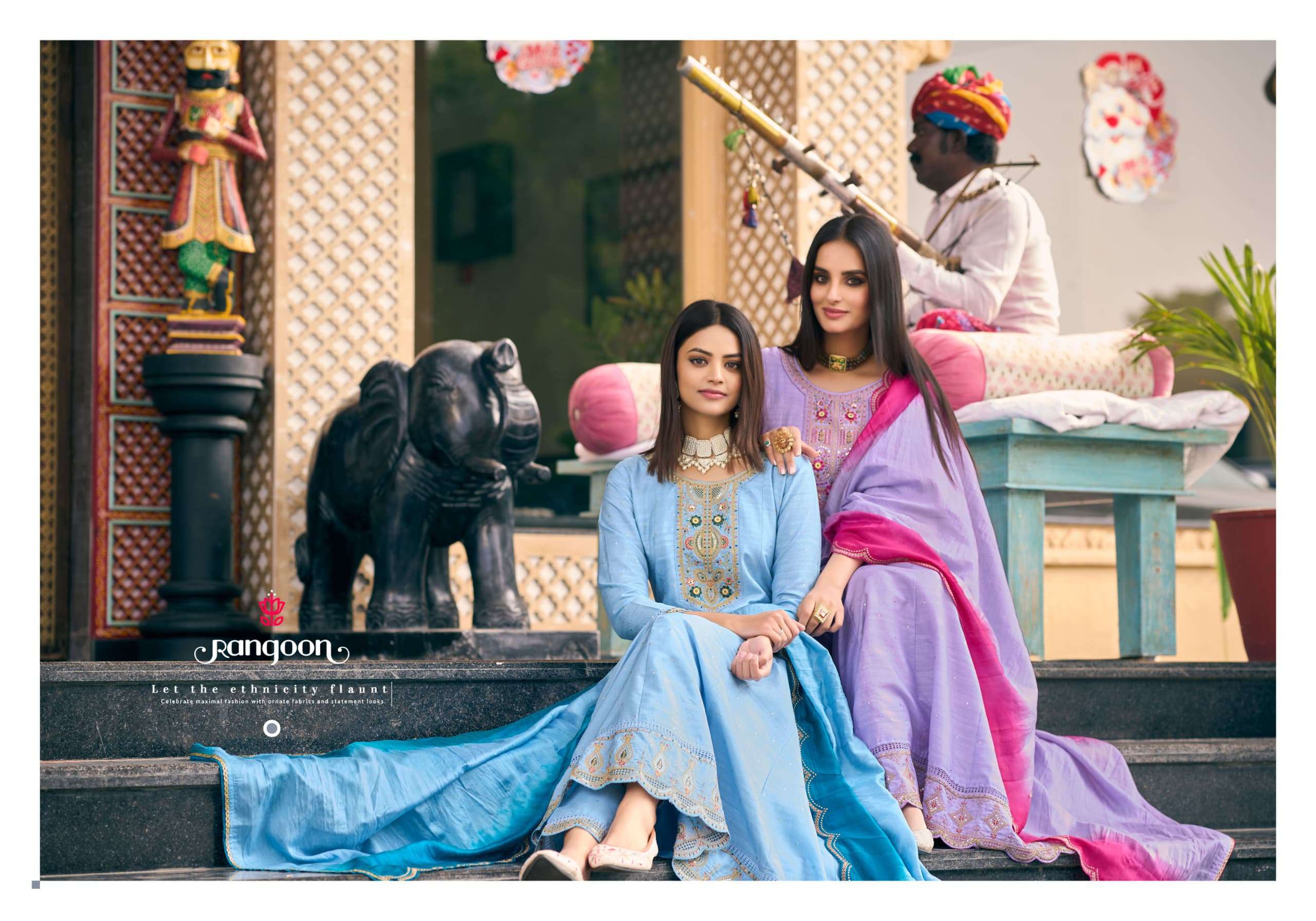 Rangoon Prashang Anarkali Pattern Stylish Suit Latest Designs
