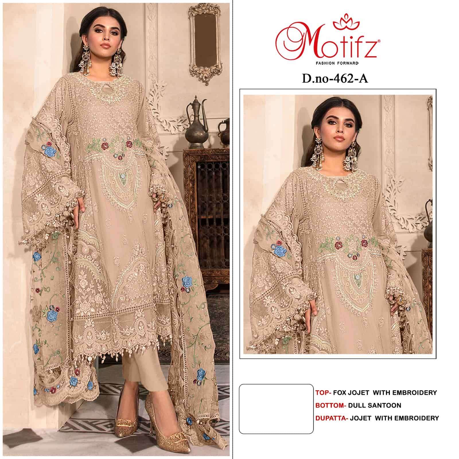 Motifz 462 A Festive Pakistani Designer Suit
