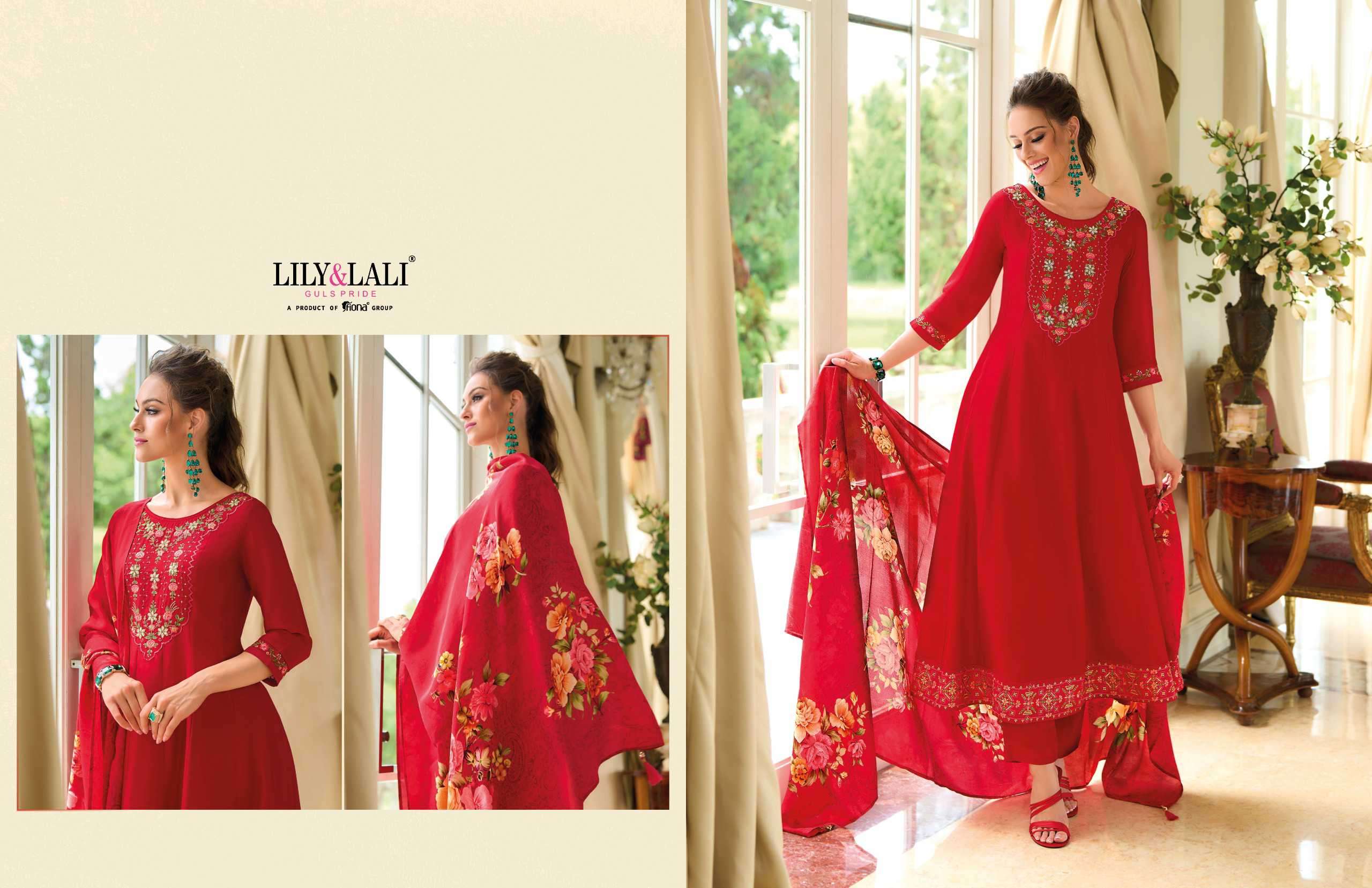 Lily & Lali Begum Jaan Anarkali Suit