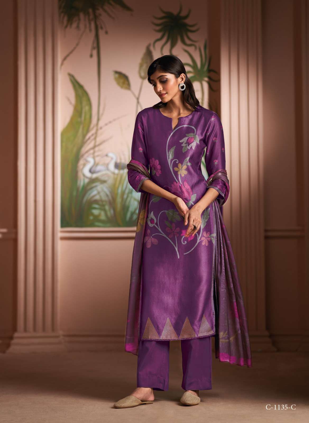 Ganga Fashion Shanaya C 1135 C Hits Designs Ladies Suit