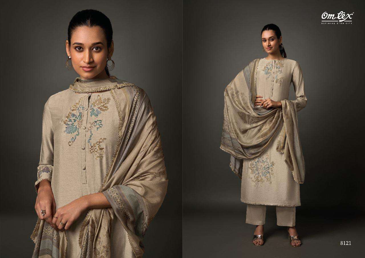 Omtex Aurika Exclusive Fancy Silk Ladies Suit Latest Collection
