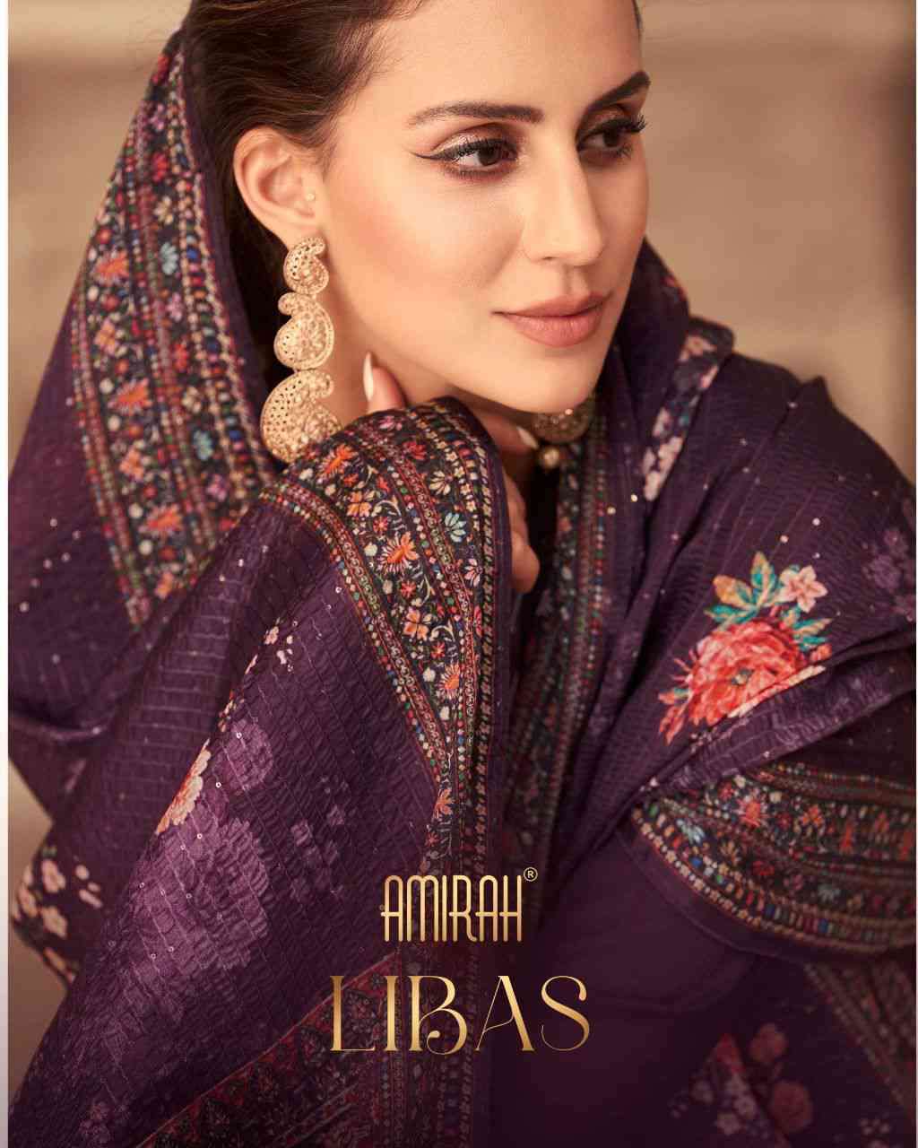 Amirah Libas Festive Collection Silk Salwar Suit New Collection