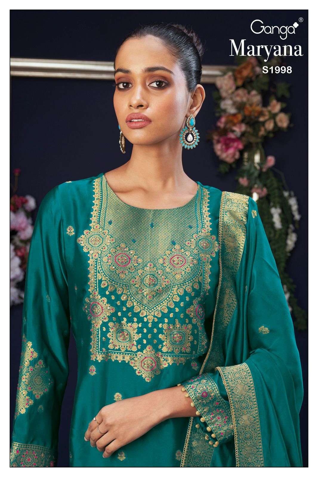 Ganga Maryana 1998 Straight Designs Branded Wedding Wear Dress