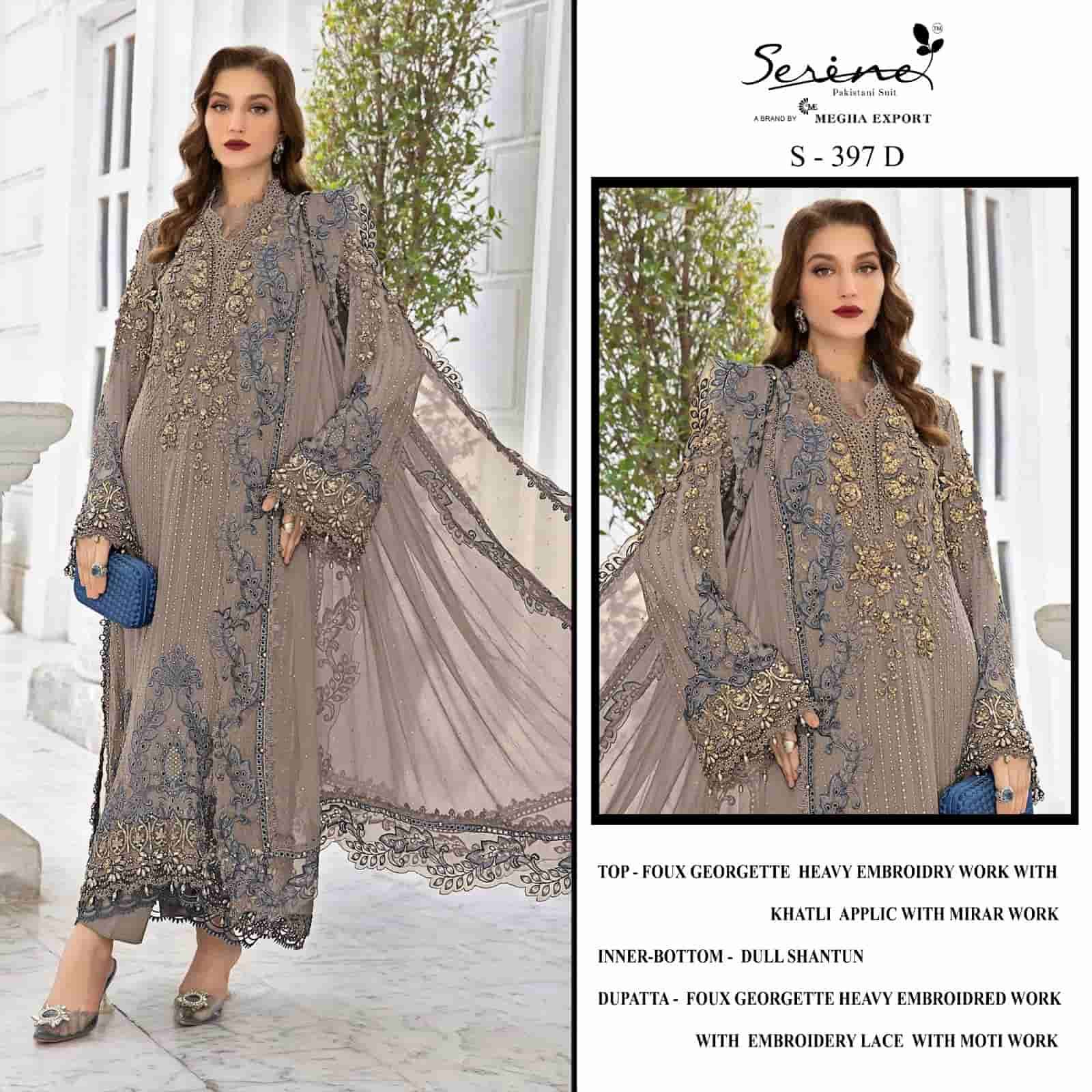 Serine S 397 D Festive Wear Style Designer Pakistani Suit