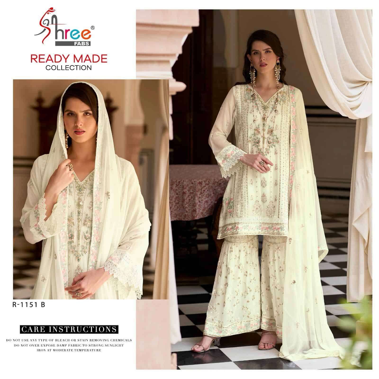 Shree Fabs R-1151B Pakistani Party Wear Set
