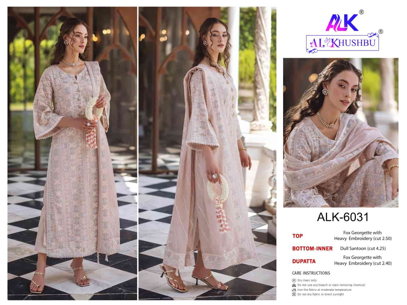 Al Khushbu 6031 Party wear Style Exclusive Designer Suit Ensemble