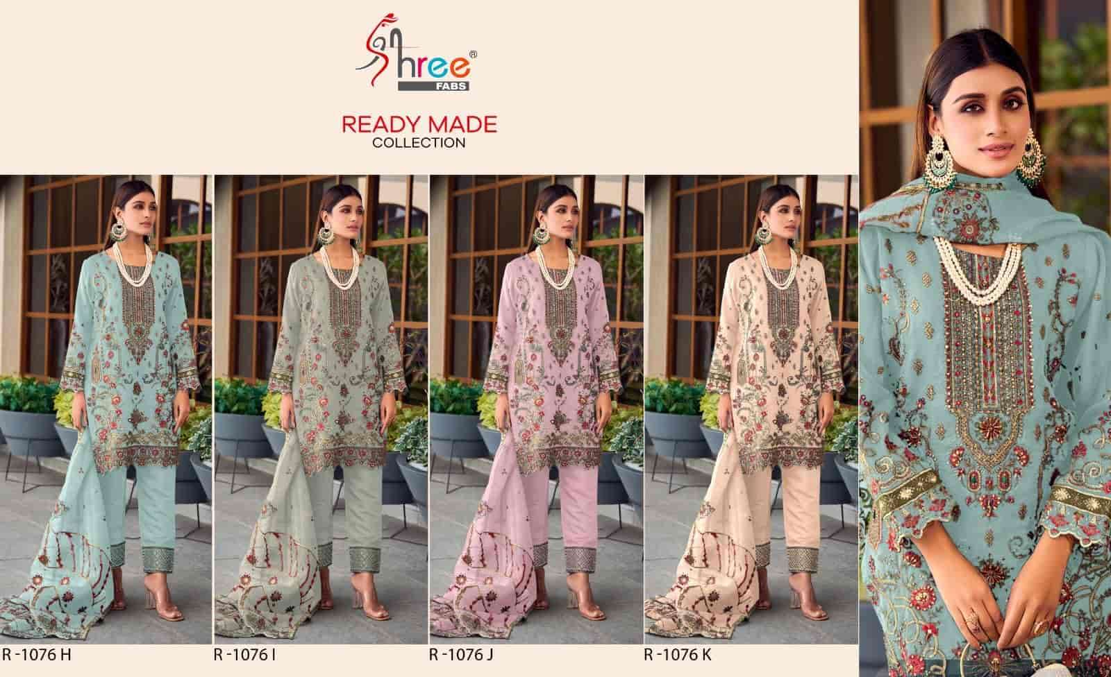 Shree Fabs R 1076 Colors Pakistani Party Wear Style Designer Suit Wholasaler