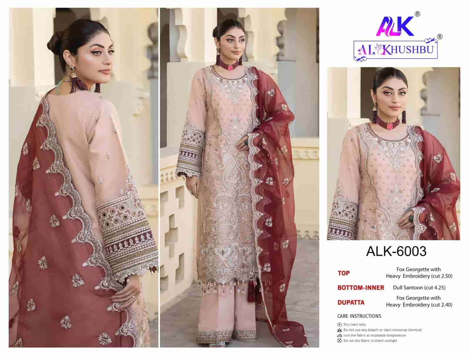 Al Khushbu 6003 Festive Wear Style Designer Salwar Suit Ensemble