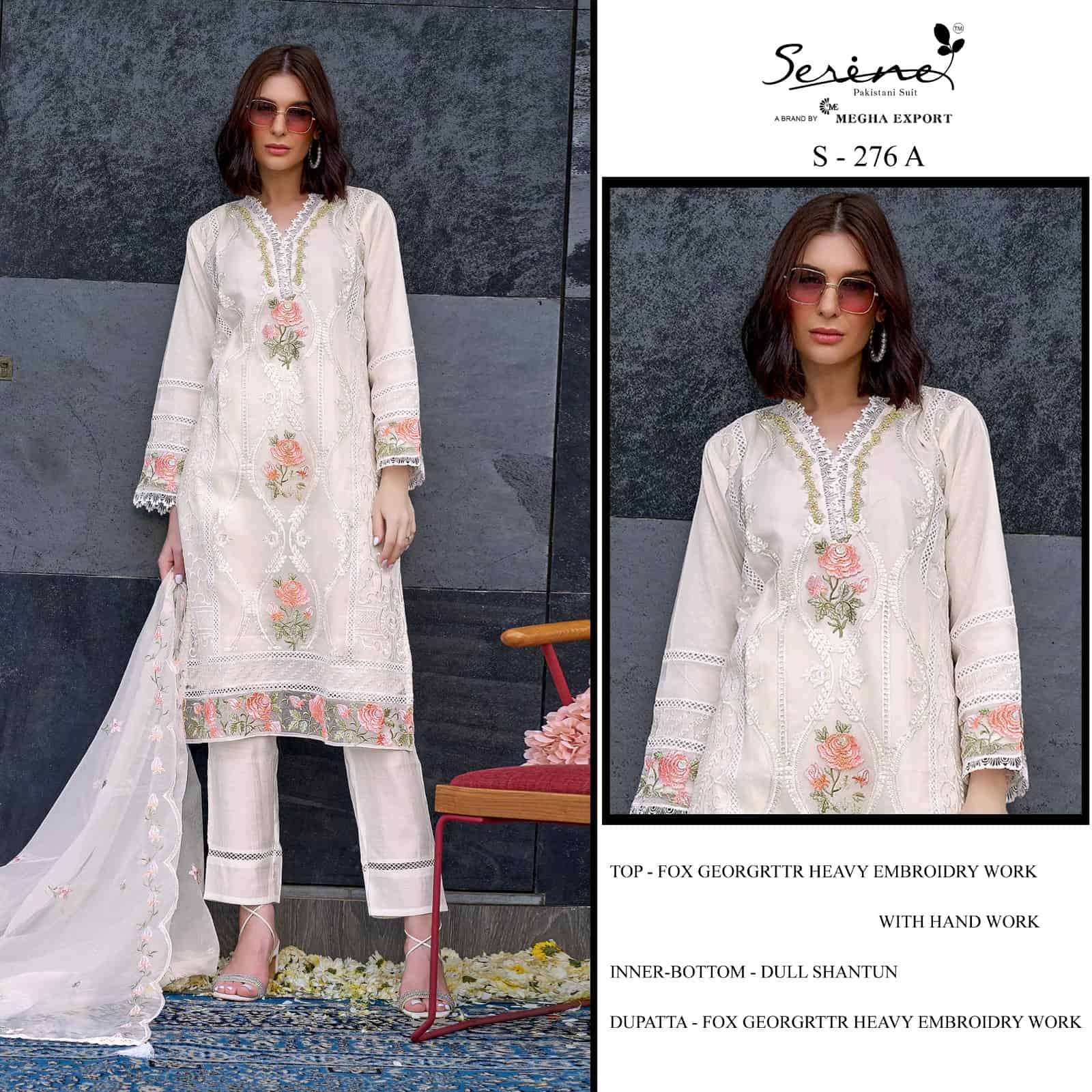 Serine S-276 A Embroidered Pakistani Suit