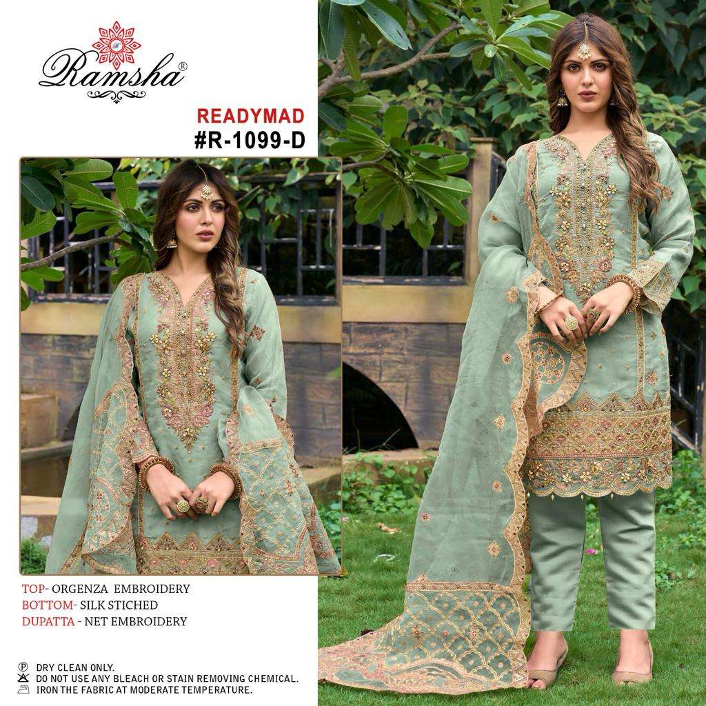 Ramsha R-1099D Heavy Designer Pakistani Suit
