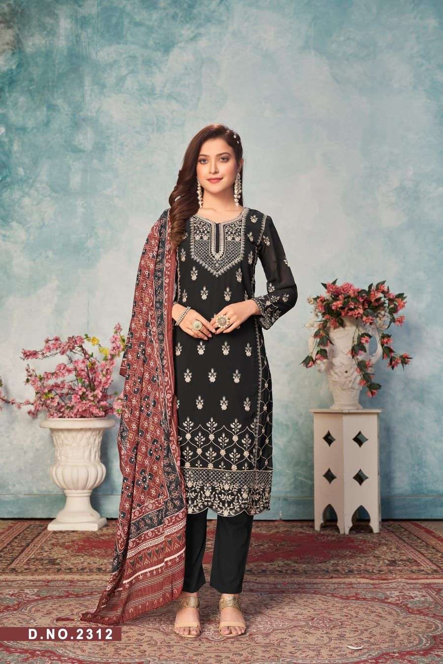 Aanaya Twisha Vol 23 Georgette Festive Collection Salwar Suit