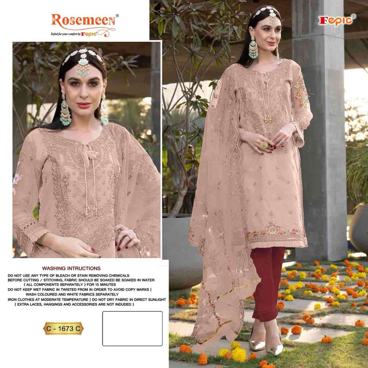 Fepic C 1673 Colors Festive Wear Style Designer Pakistani Salwar Suit Wholesalers