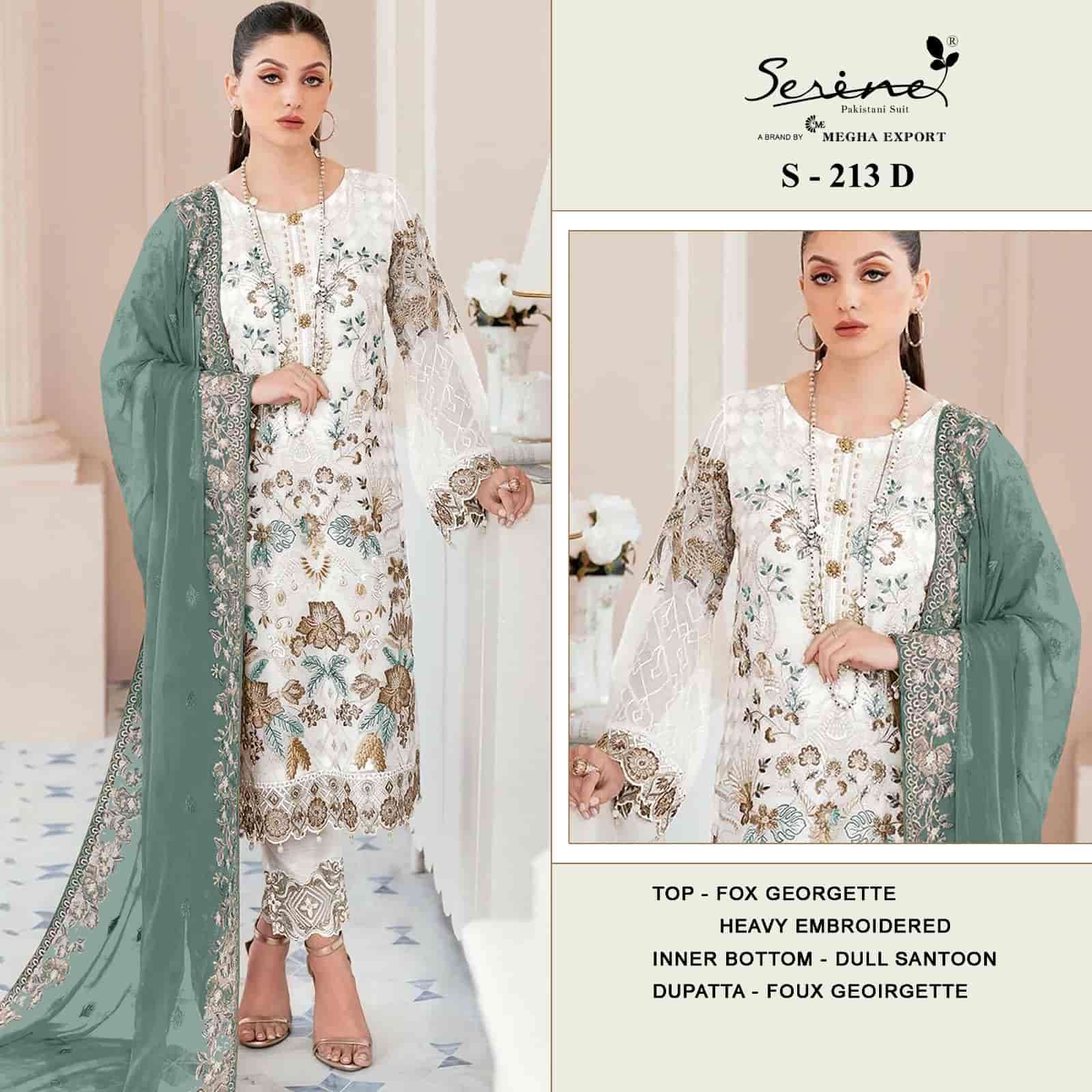 Serine S 213 D Pakistani Fancy Designer Salwar Suit Online Collection