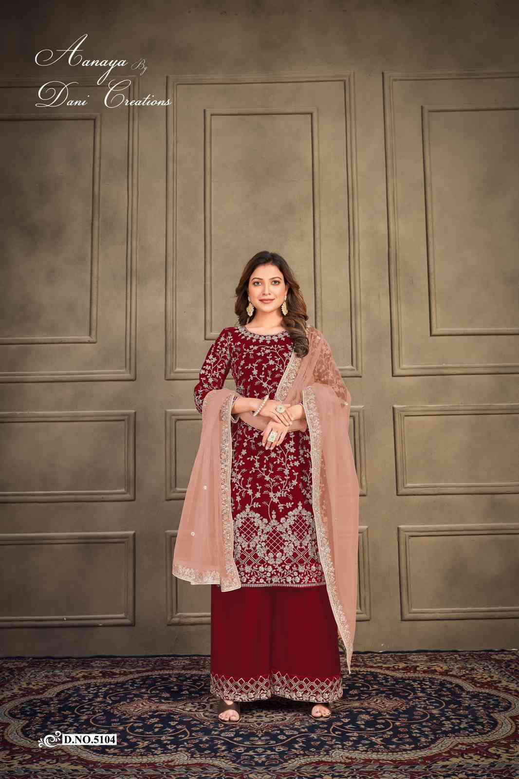Aanaya Vol 151 Party Wear Velvet Salwar Kameez