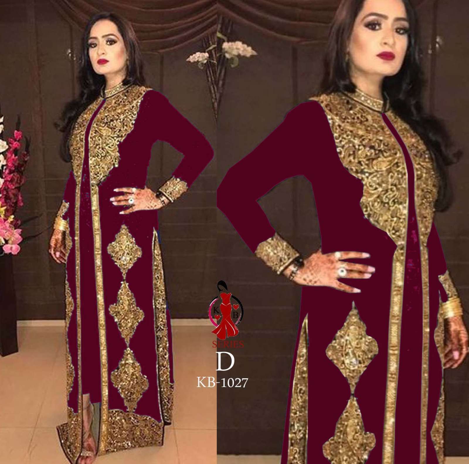 KB Series 1027 Party Wear Koti Style Designer Dress New Collection