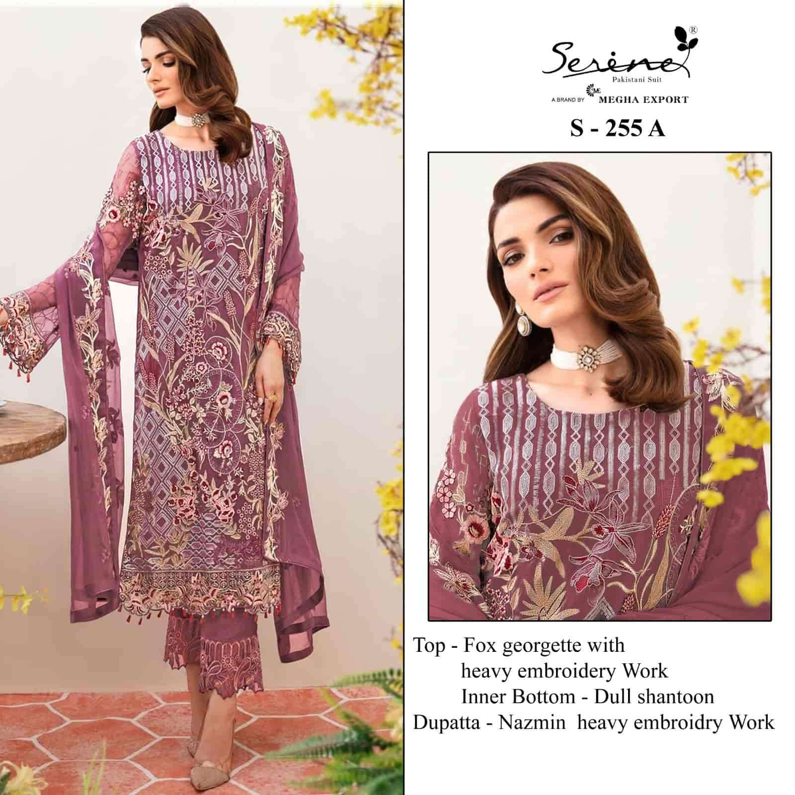 Serine S 255 A Festive Wear Style Designer Pakistani Salwar Suit Wholesalers