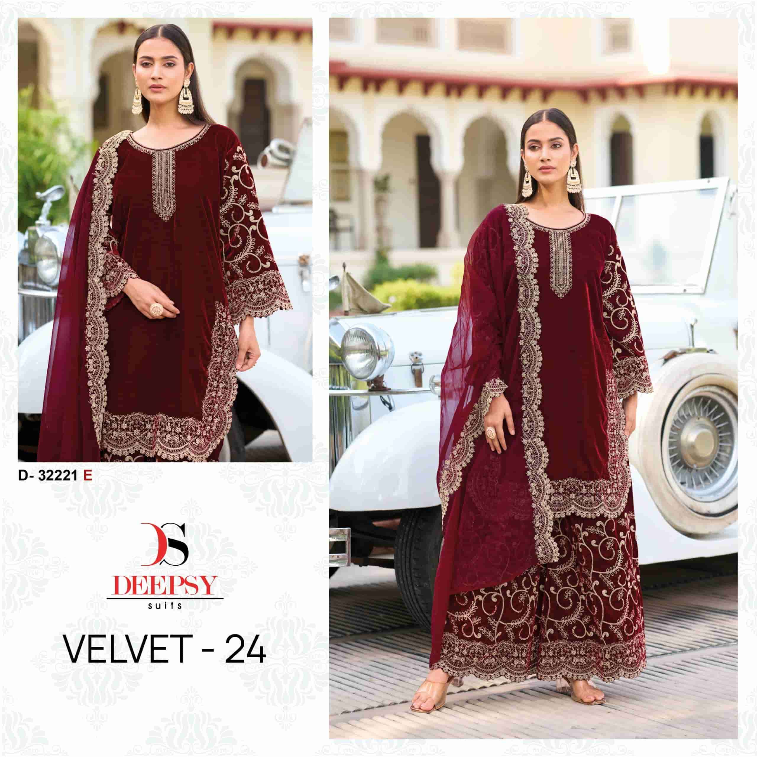 Deepsy D 32221 E Festive Wear Style Designer Pakistani Embroidered Suit Ensemble