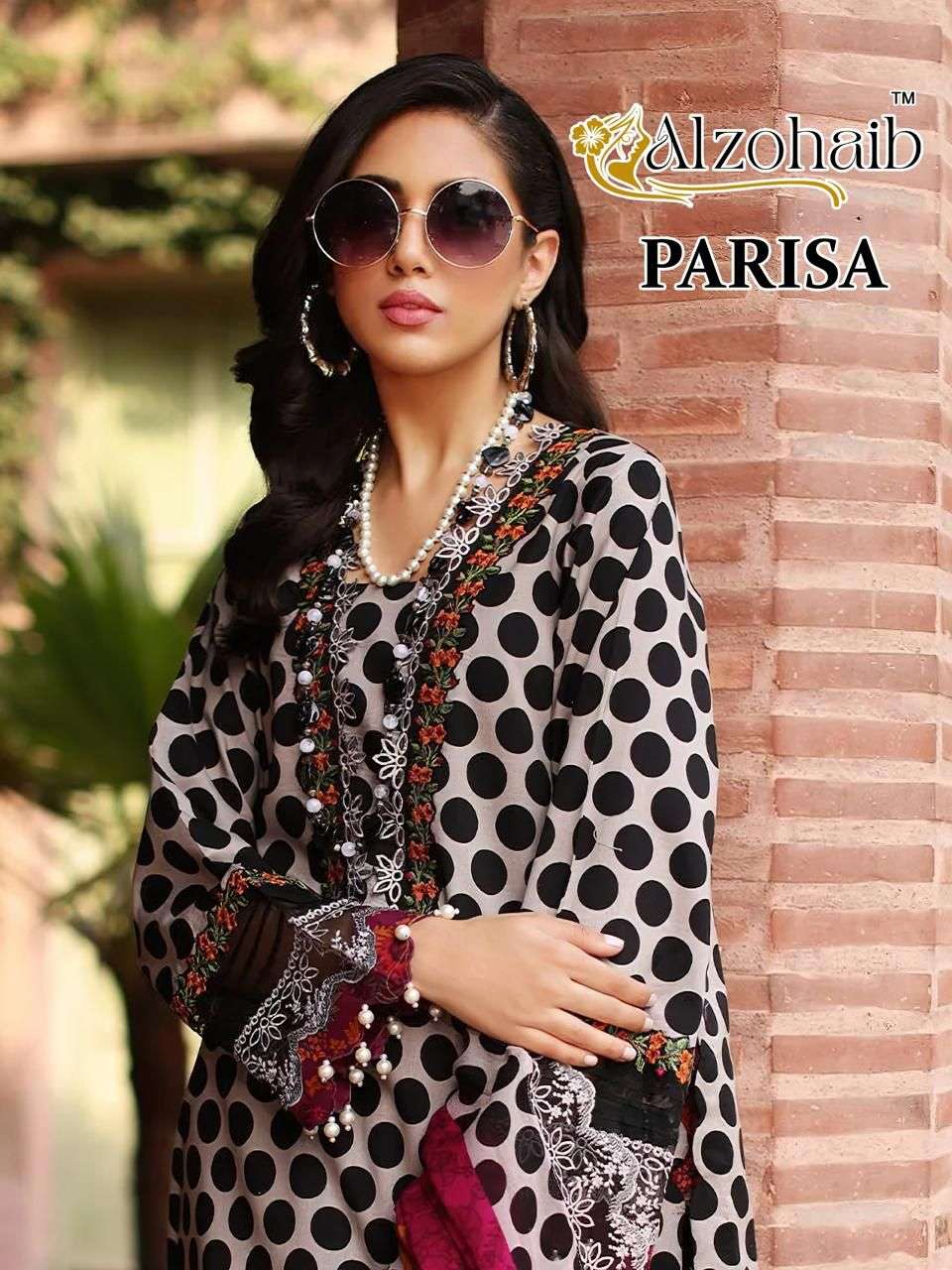 Alzohaib Parisa Cotton Digital Printed Pakistani Suit