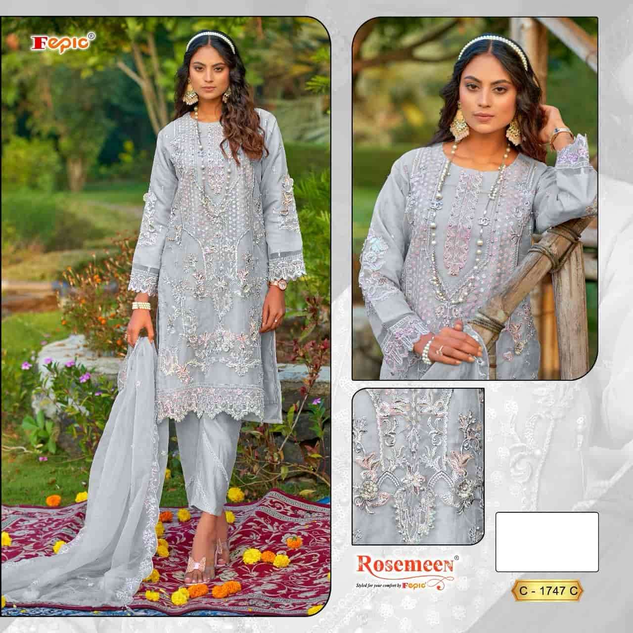 Fepic C 1747 C Festive Wear style Latest Designer Unstitch Drees Online