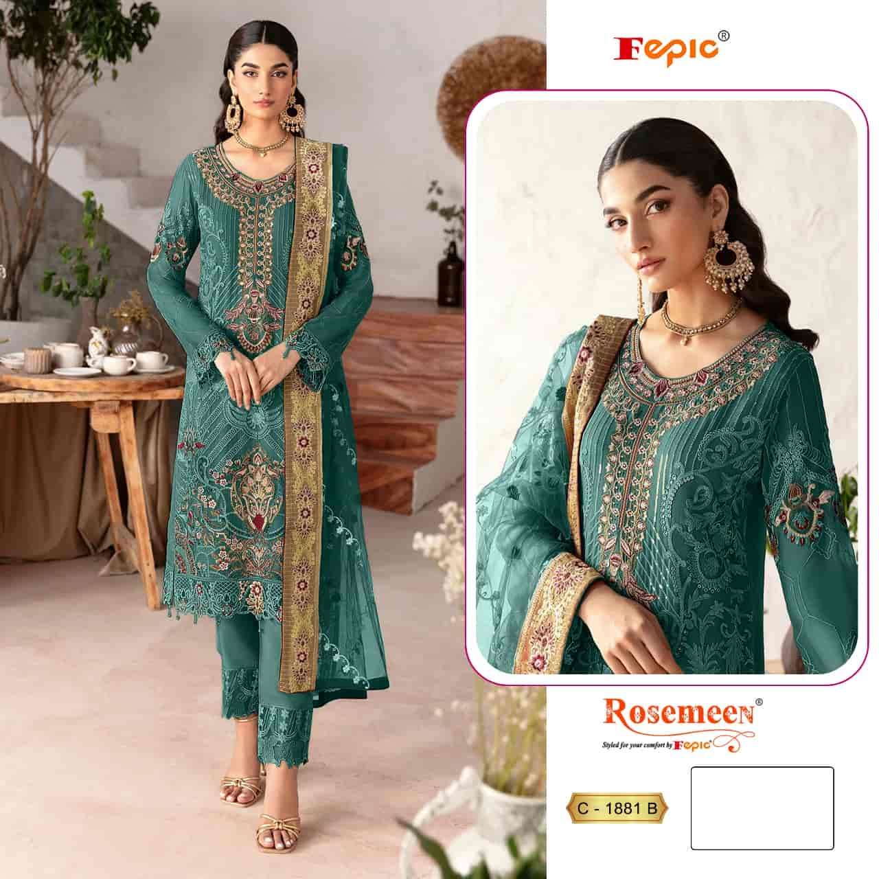 Fepic C 1881 Colors Exclusive Heavy Embroidered Style Designer Suit Collection