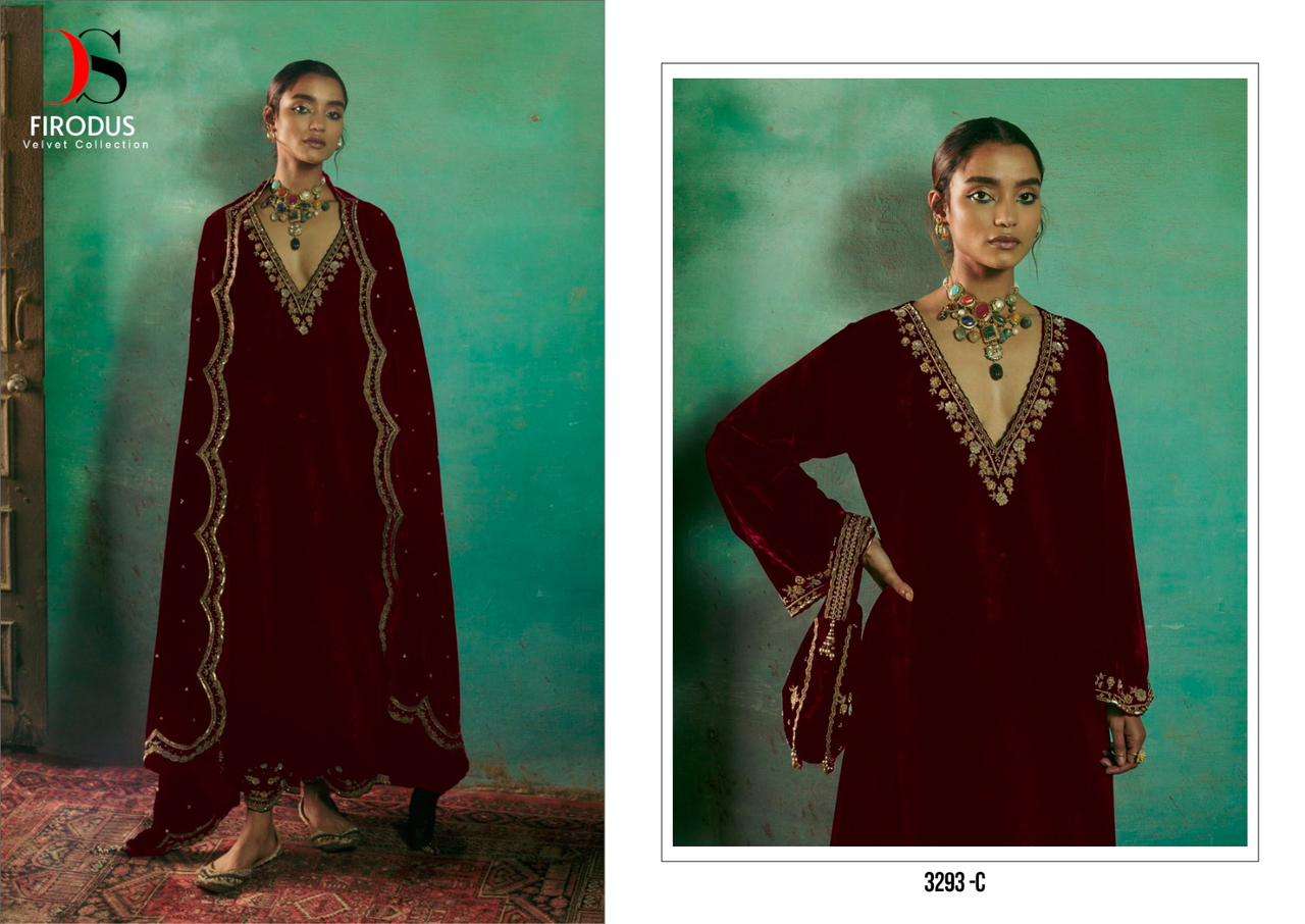 Deepsy Designer Velvet Pakistani Salwar Suit