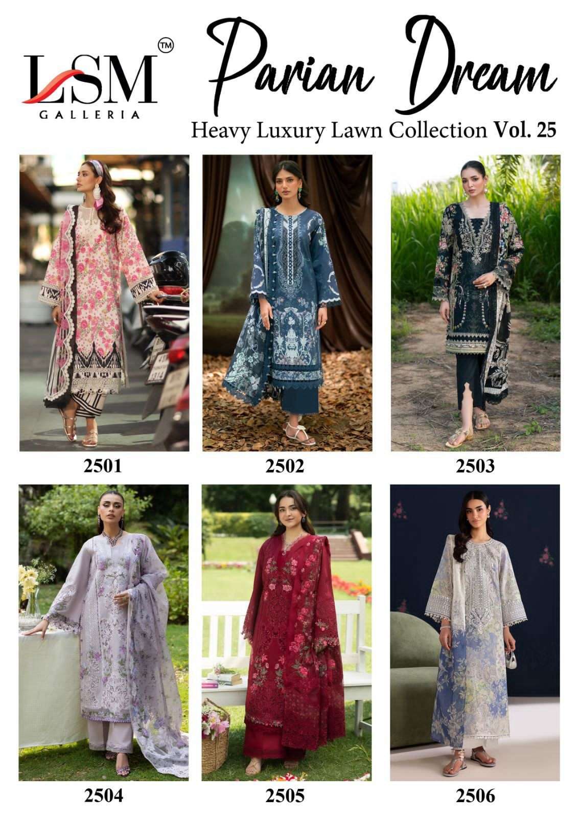 LSM Parian Dream Vol 25 Lawn Suit