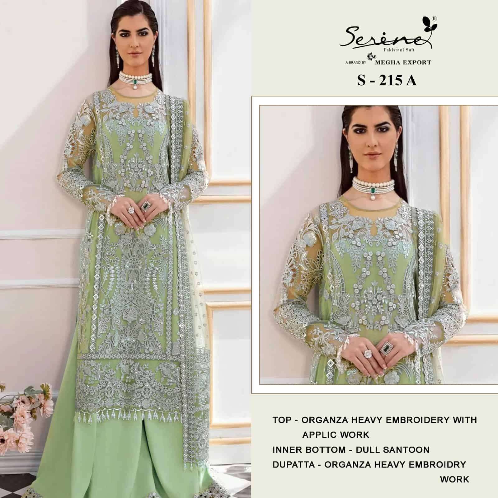 Serine S-215 A Heavy Designer Salwar Suit