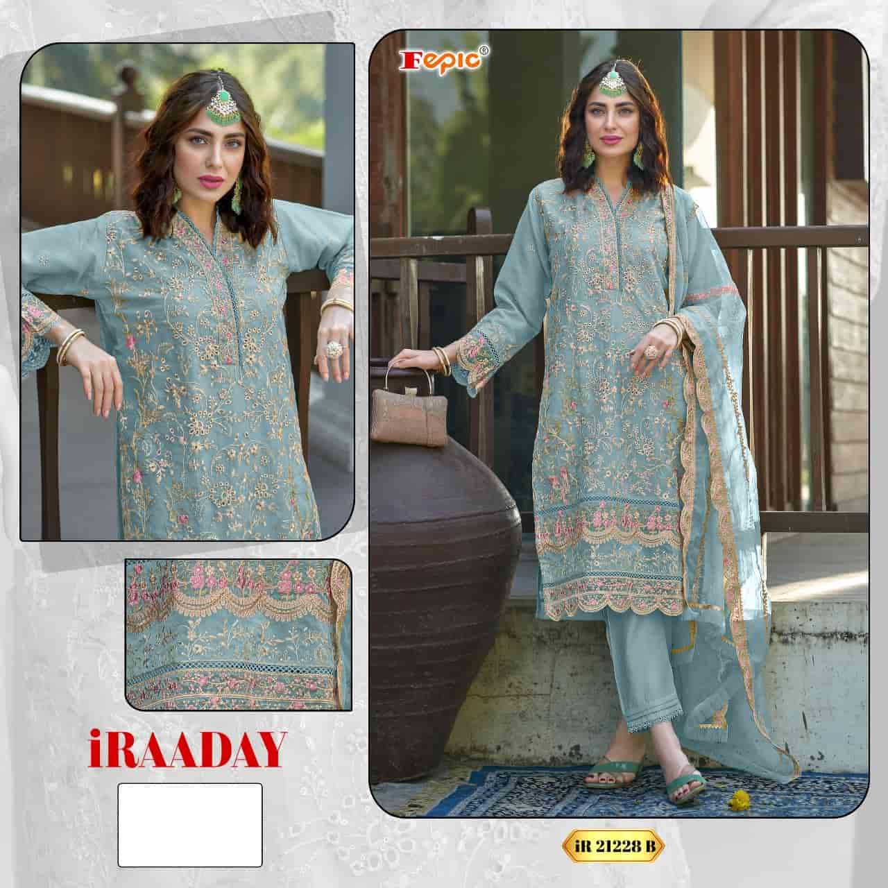 Fepic C 21228 B Exclusive Festive Wear Style Embroidered Suit Ensemble