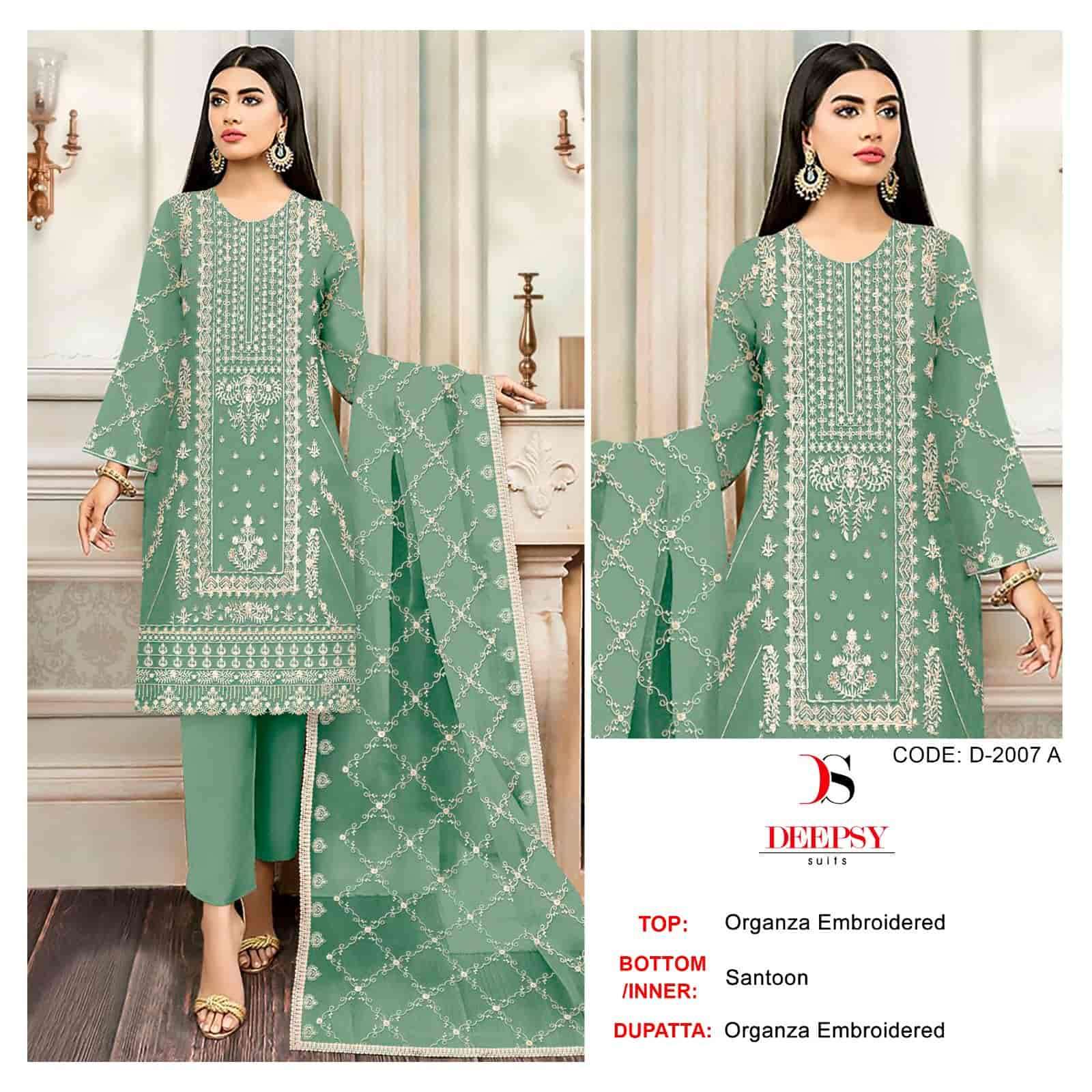 Deepsy D 2007 Colors Party Wear Style Latest Designs Pakistani Suit Wholesalers