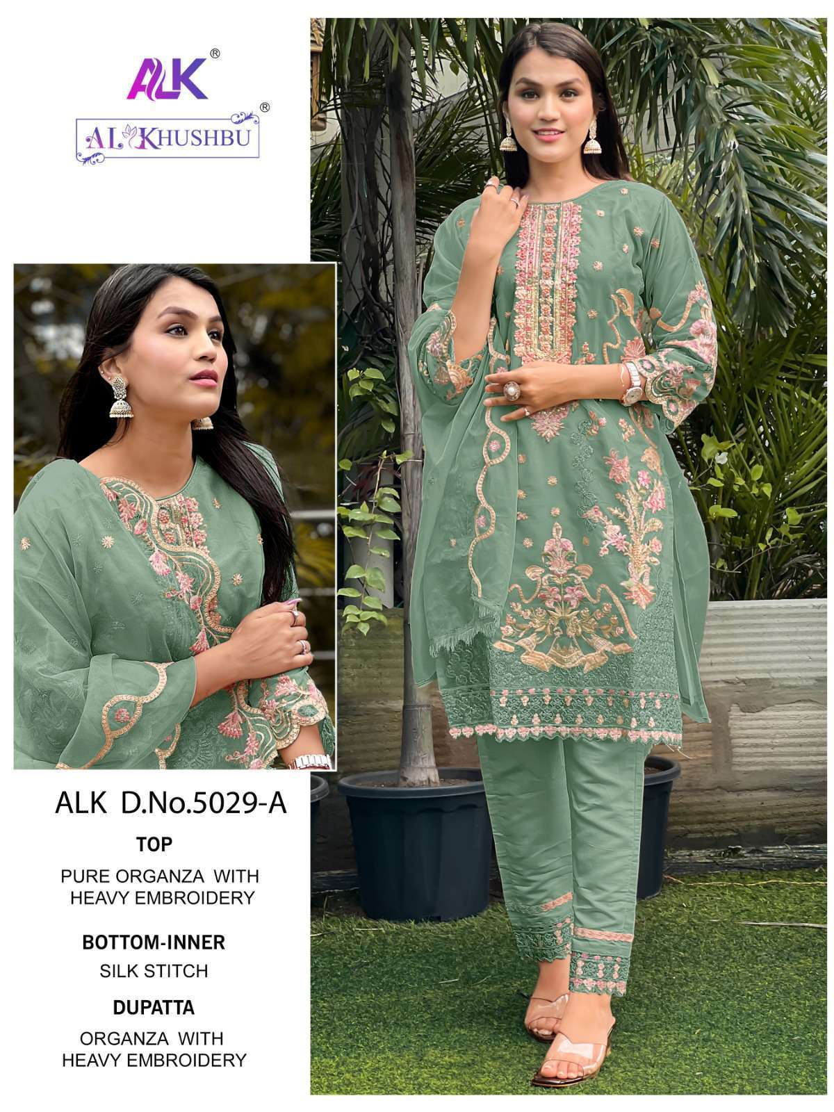 Al Khushbu 5029 Festive Pakistani Dress