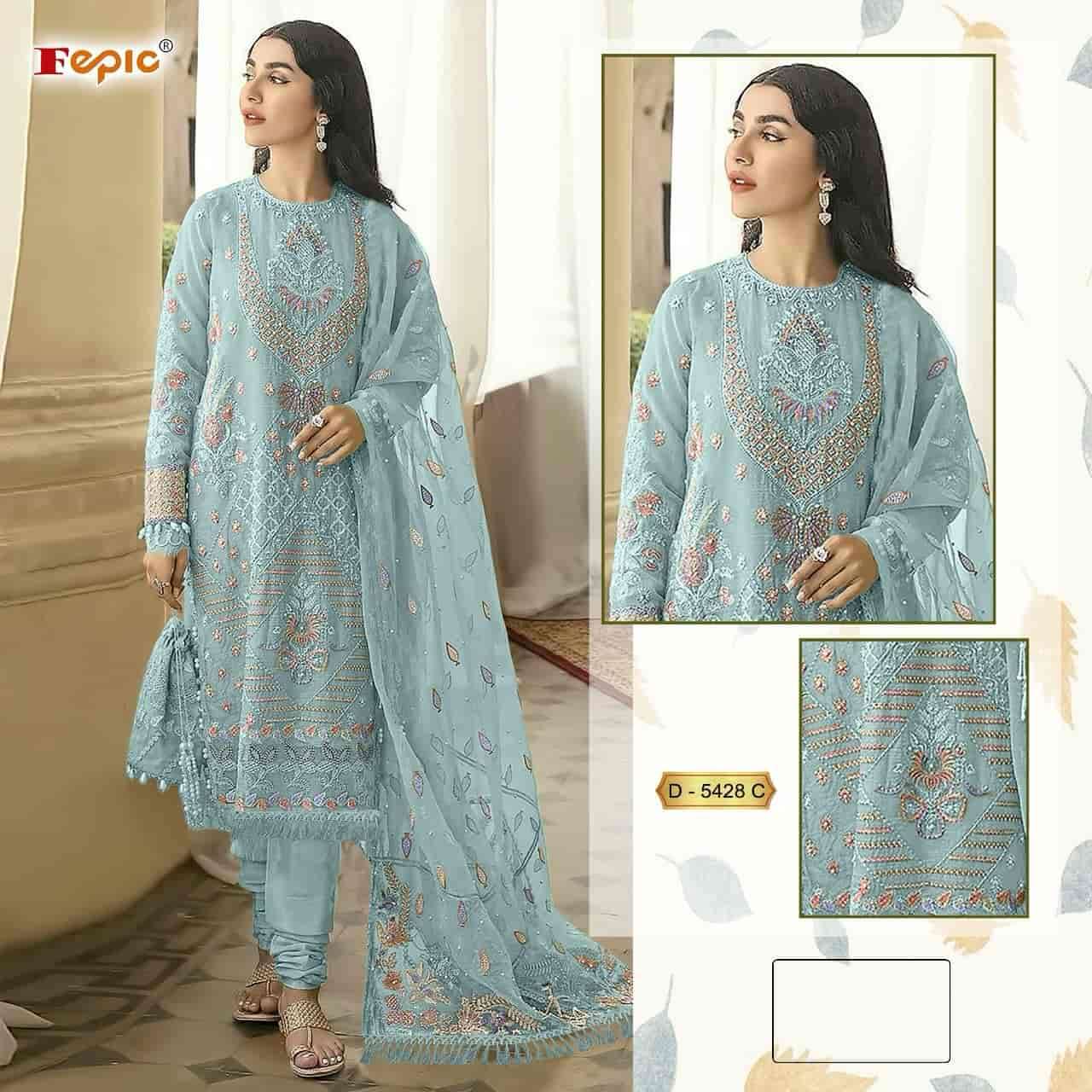 Fepic D 5428 Colors Pakistani Heavy Designer Style Festive Wear Suit Exporter