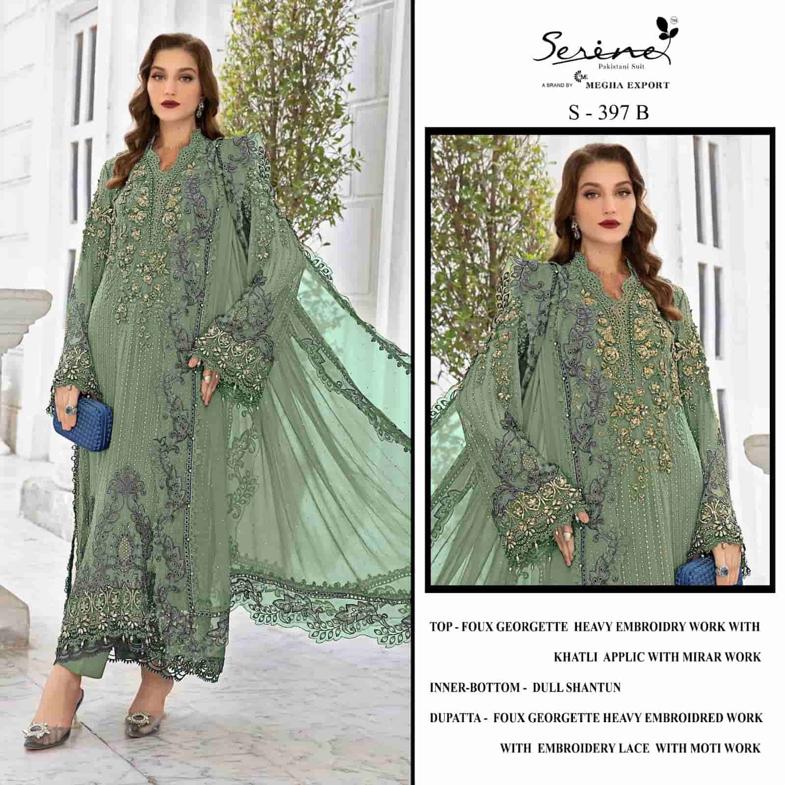 Serine S 397 B Heavy Designer Style Georgette Salwar Suit Exporter