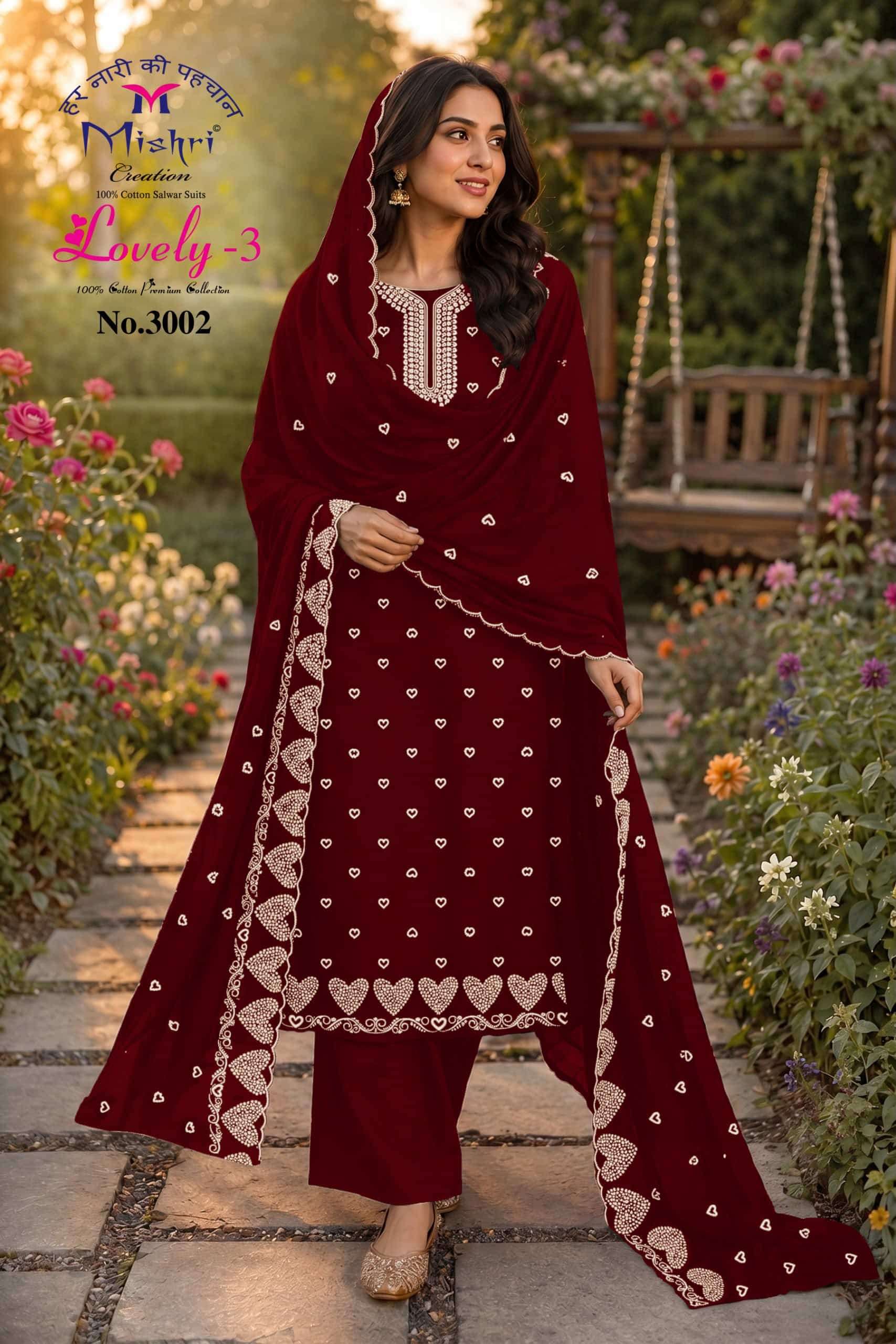 Mishri Lovely Vol 3 Exclusive Cotton Dress Material