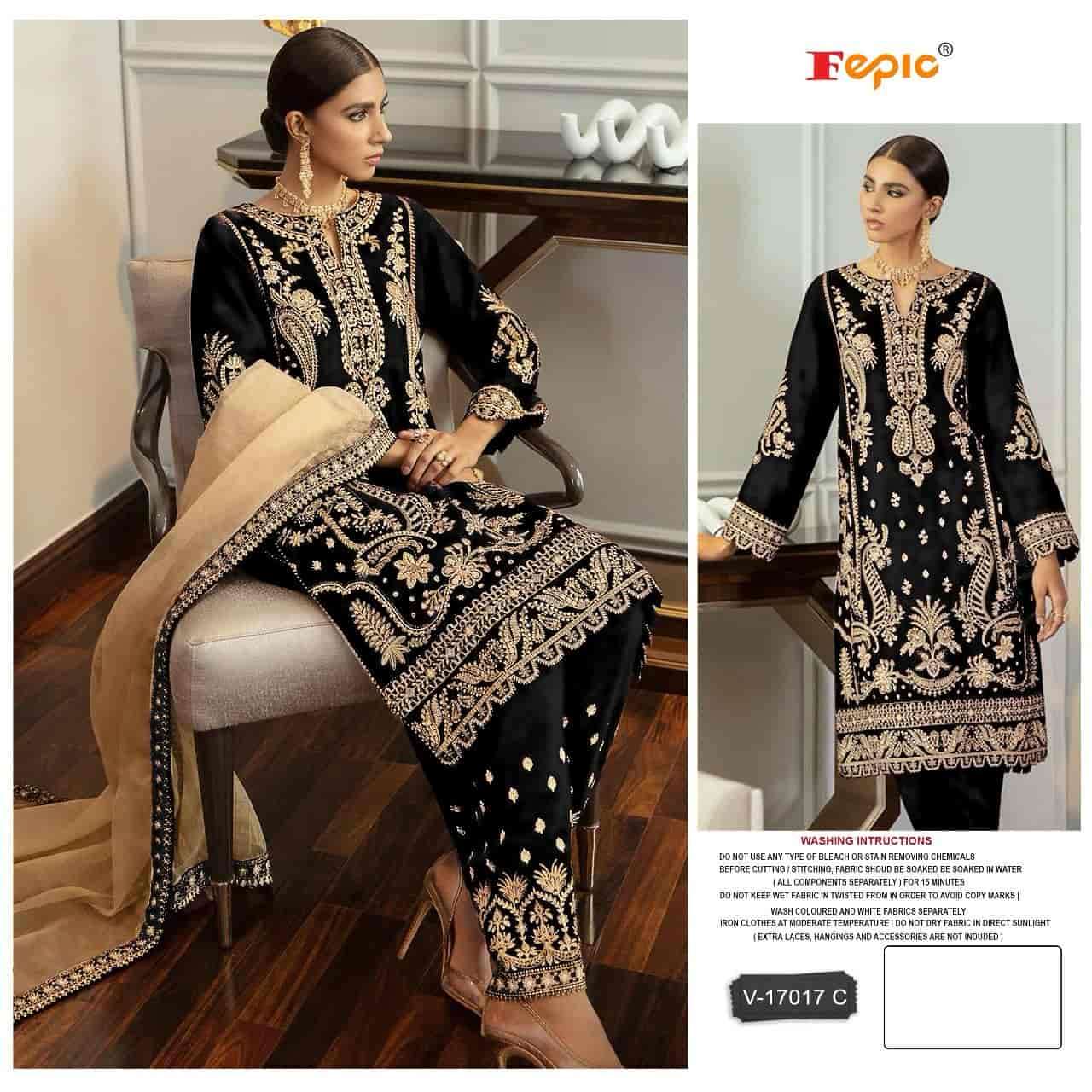 Fepic V 17017 C Heavy Designer Stylish Pakistani Salwar Suit Online